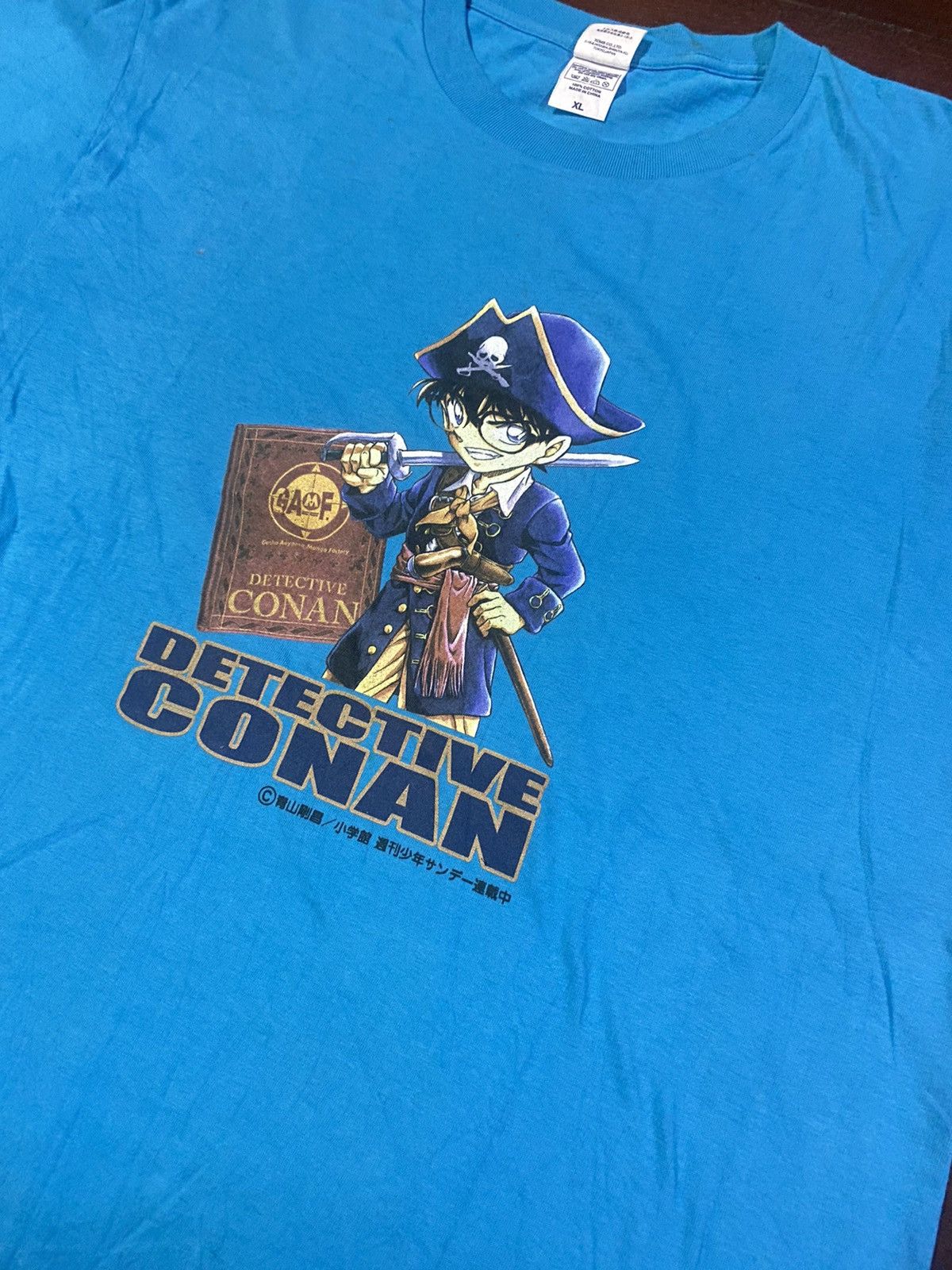 Anime × Vintage VINTAGE DETECTIVE CONAN ANIME gosha aoyama manga factory Size US XL / EU 56 / 4 - 1 Thumbnail