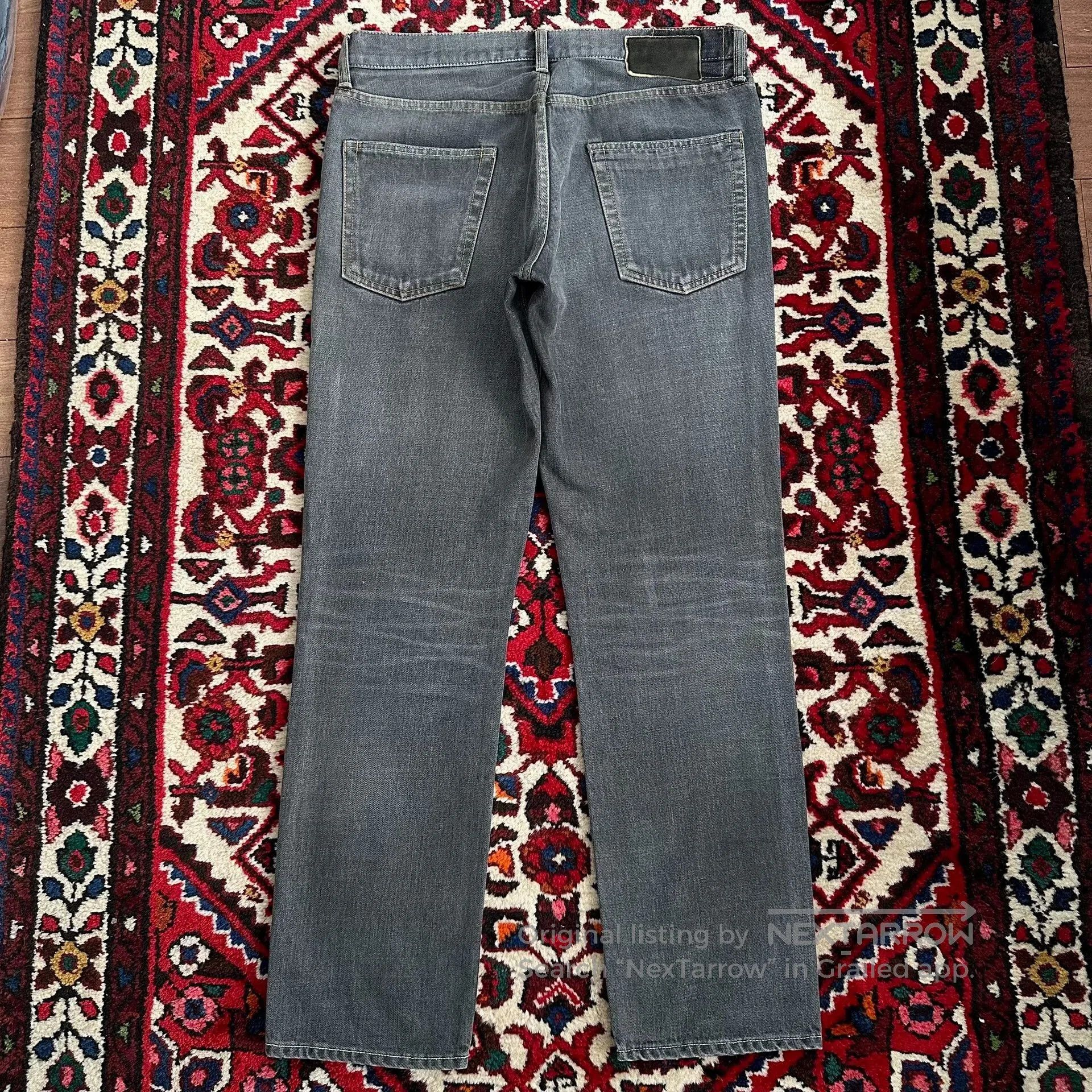 Visvim visvim black denim pants size W34 L3. Size US 34 / EU 50 - 2 Thumbnail