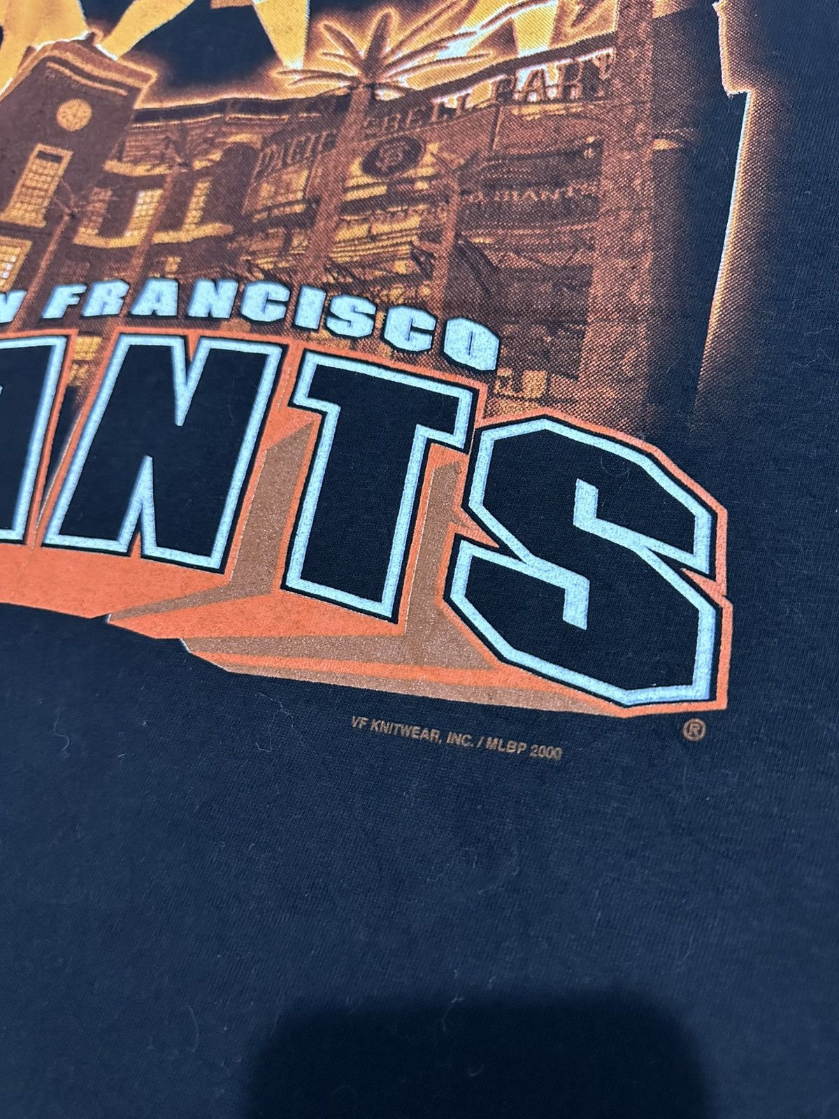 Vintage VINTAGE Deadstock 2000 San Francisco Giants T-Shirt NWT Size US L / EU 52-54 / 3 - 6 Thumbnail