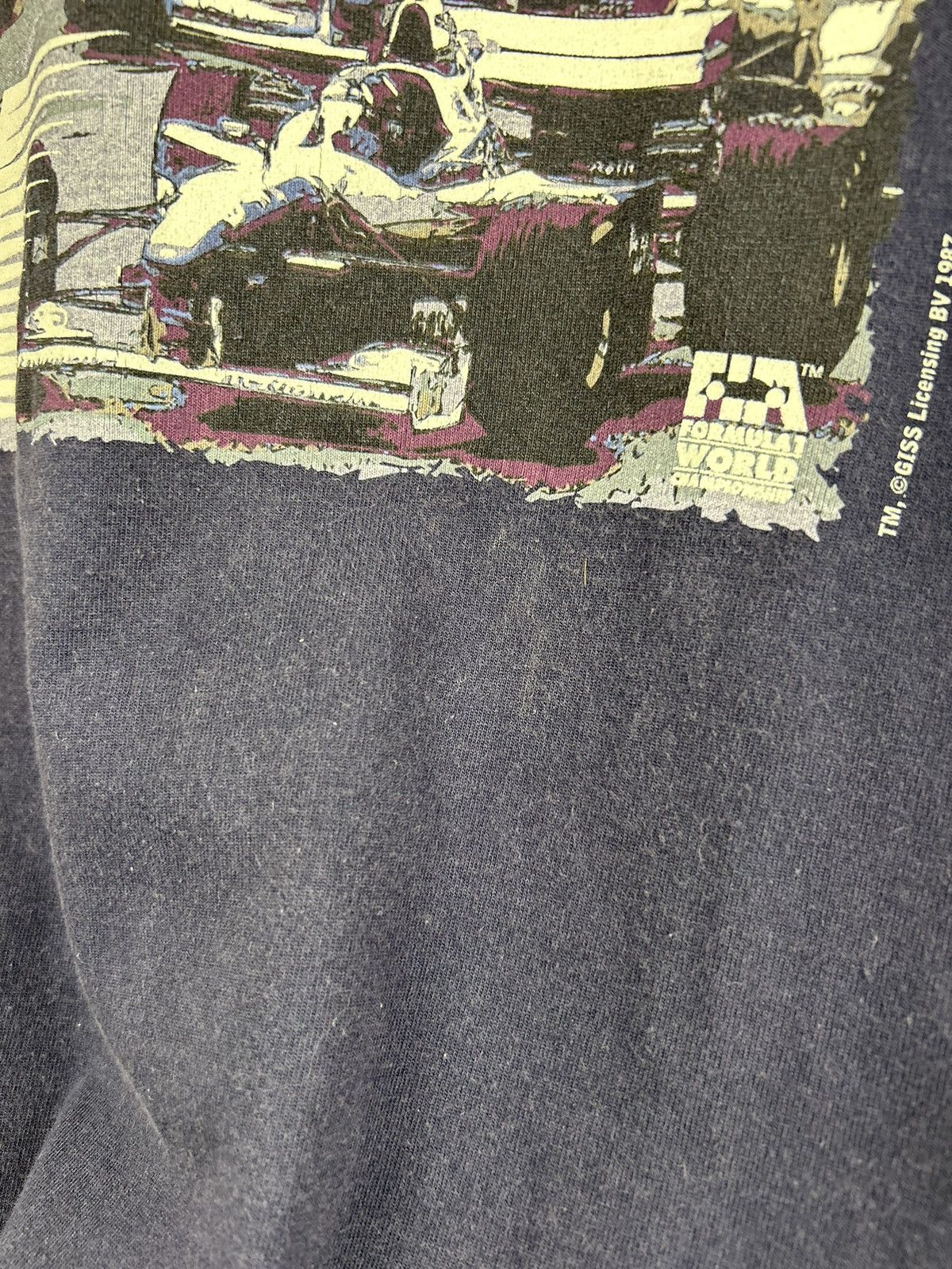 Formula 1 Vintage 80s Formula 1 Racing T shirt 1987 World Champions Size US L / EU 52-54 / 3 - 12 Thumbnail