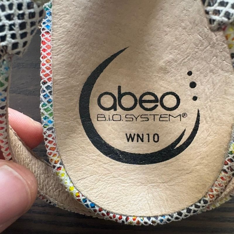 Other Abeo Samantha Rainbow Slingback Orthotic Sandals Womens 10 Size US 10 / IT 40 - 4 Thumbnail