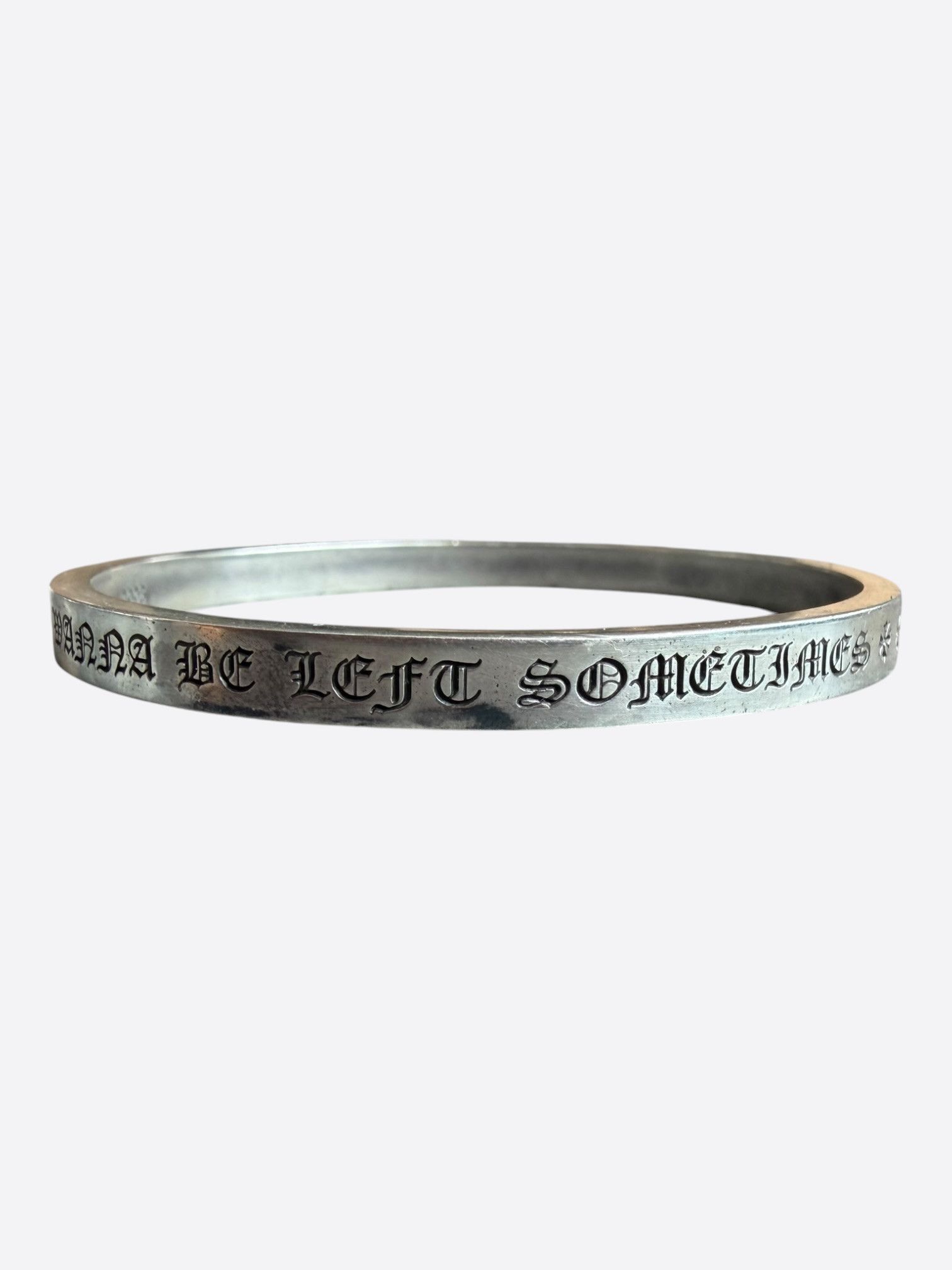 Chrome Hearts Chrome Hearts Silver Spacer Bangle Bracelet Size ONE SIZE - 5 Thumbnail