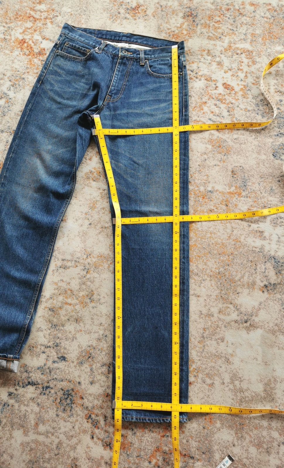 Japanese Brand × Jean × Self Edge Paper Chest Selvedge Japan Jeans Size US 31 - 11 Thumbnail