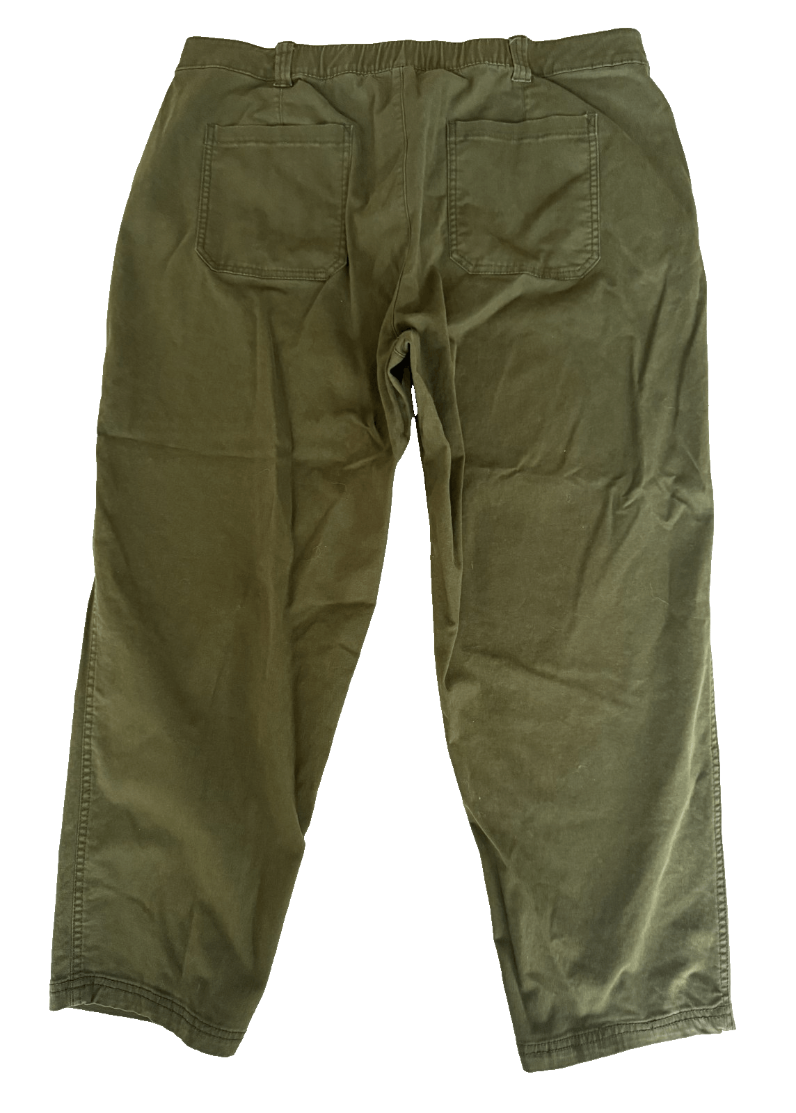 Old Navy Old Navy Womens XL Green OG Chinos Baggy Pants High Rise Ca Size 30" / US 8 / IT 44 - 3 Thumbnail
