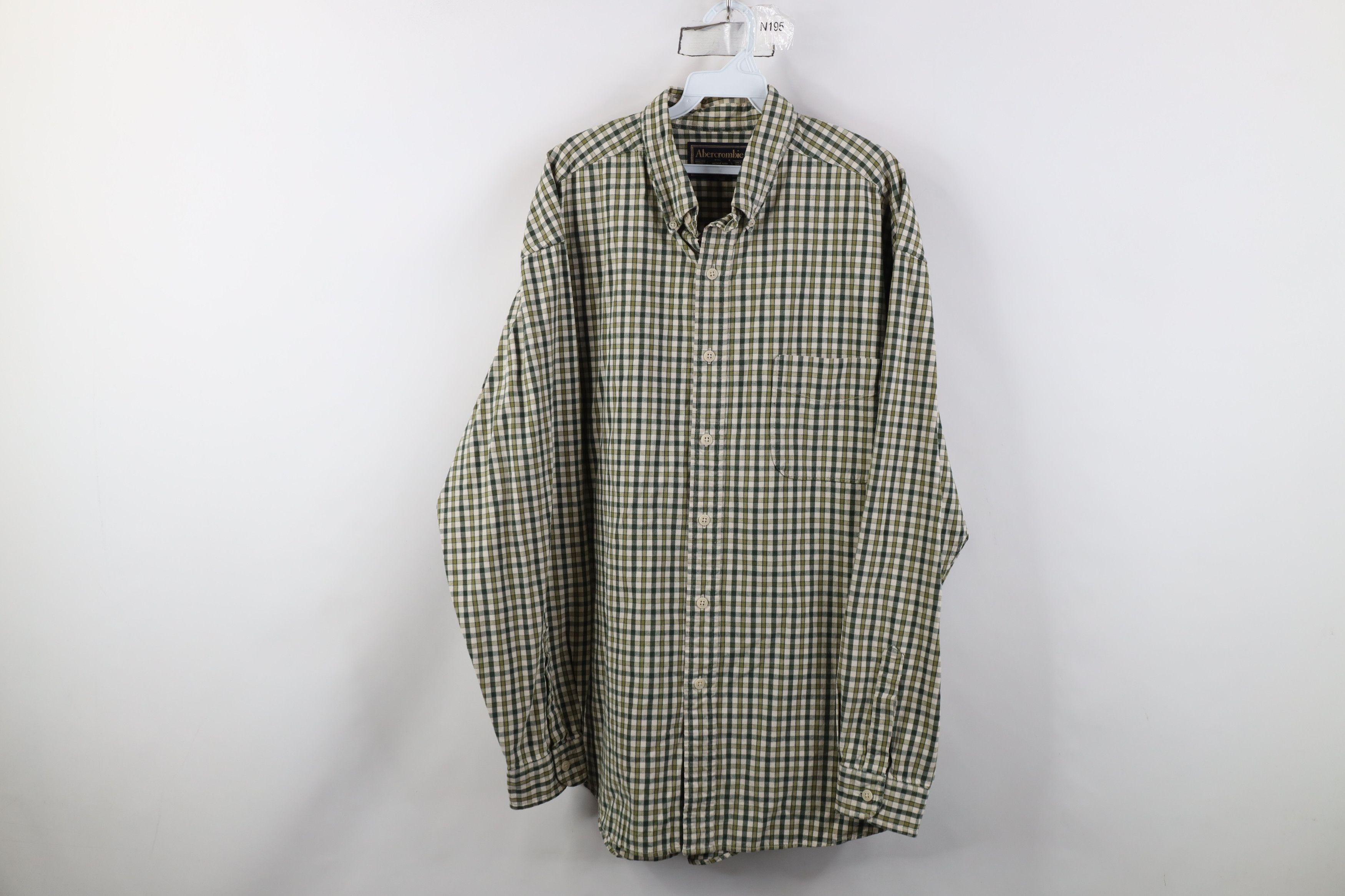 Abercrombie & Fitch Vintage 90s Y2K Abercrombie & Fitch Baggy Button Down Shirt Size US L / EU 52-54 / 3 - 1 Thumbnail