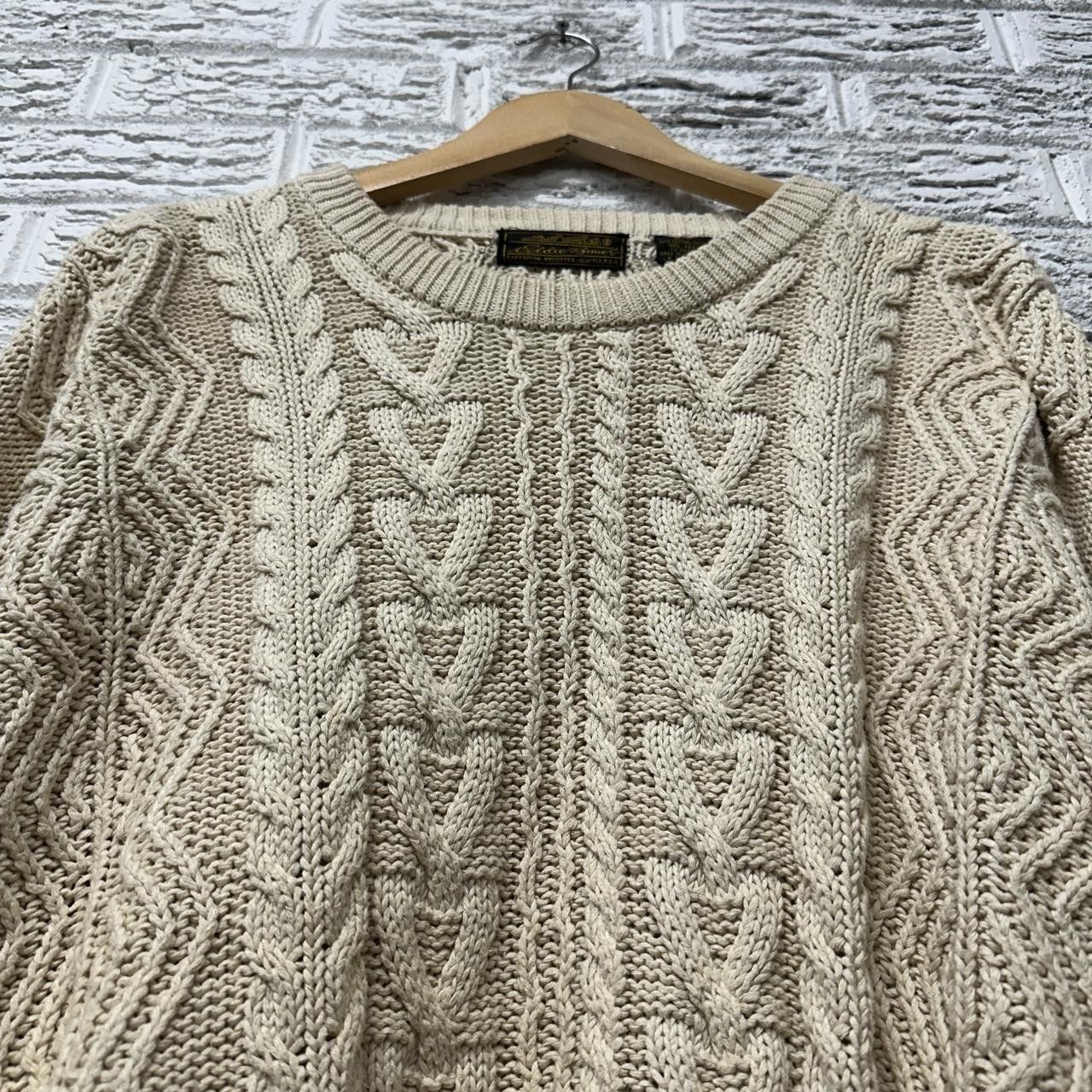 Eddie Bauer Vintage Eddie Bauer Cable Knit Sweater Men’s Large Size US L / EU 52-54 / 3 - 1 Thumbnail