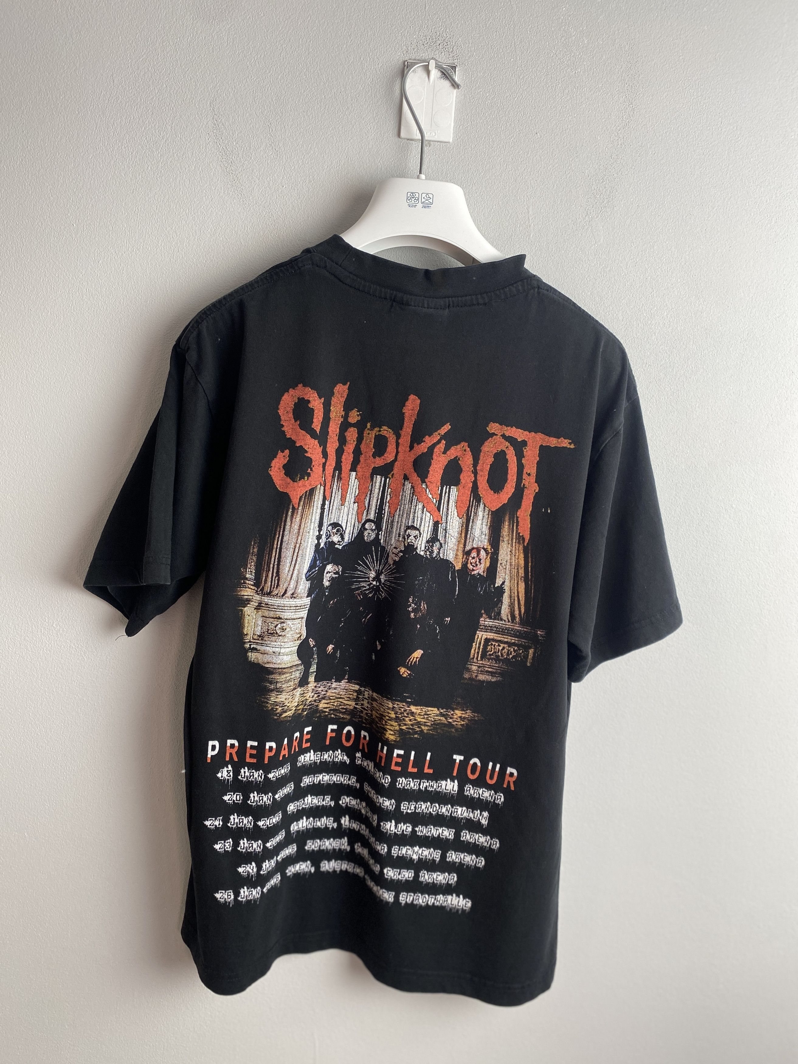 Band Tees × Slipknot × Vintage Slipknot big logo printed t-shirt tee band rock opium Size US S / EU 44-46 / 1 - 2 Thumbnail