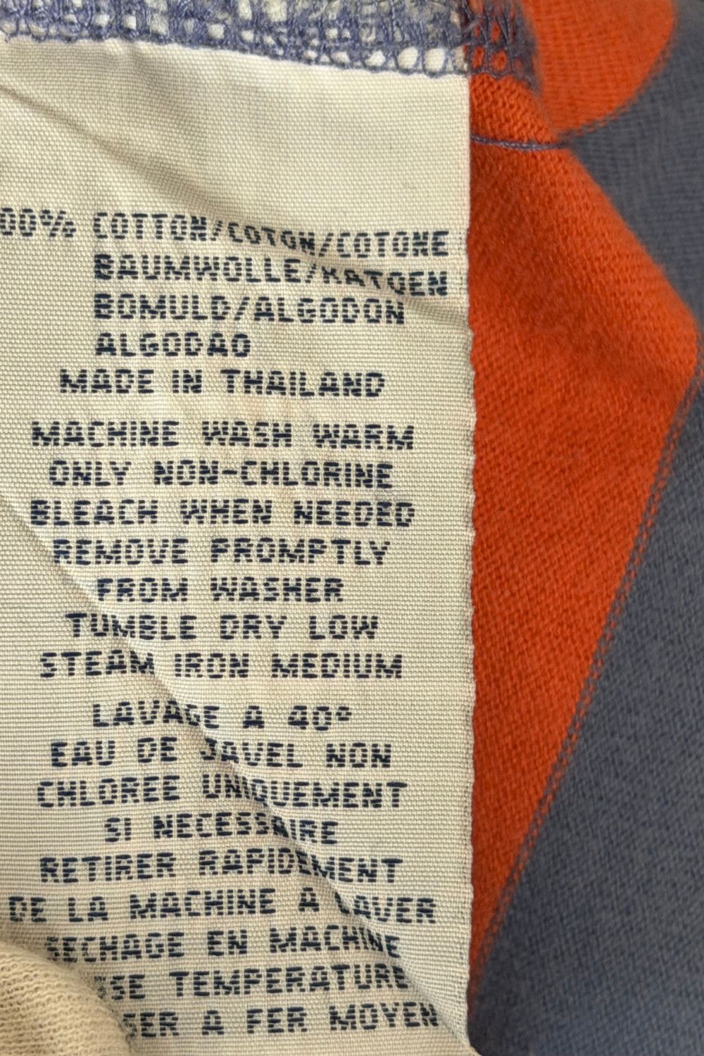 Polo Ralph Lauren Vintage Polo Ralph Lauren Rugby Shirt Grey Orange Stripe Y2K Size US XS / EU 42 / 0 - 10 Thumbnail