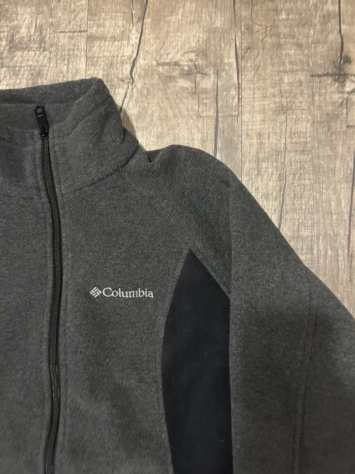 Columbia Columbia Vintage Fleece Pullover Jacket Small Grey and Black Size US S / EU 44-46 / 1 - 2 Thumbnail