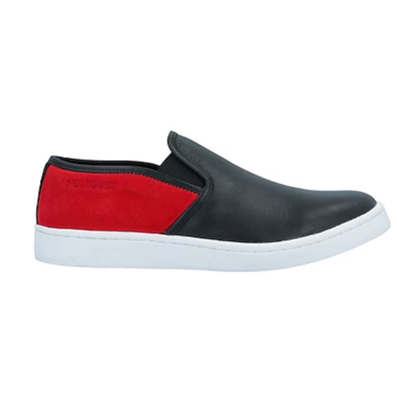 Neil Barrett Neil Barrett black leather slip on Sneakers Size US 8 / IT 38 - 1 Thumbnail