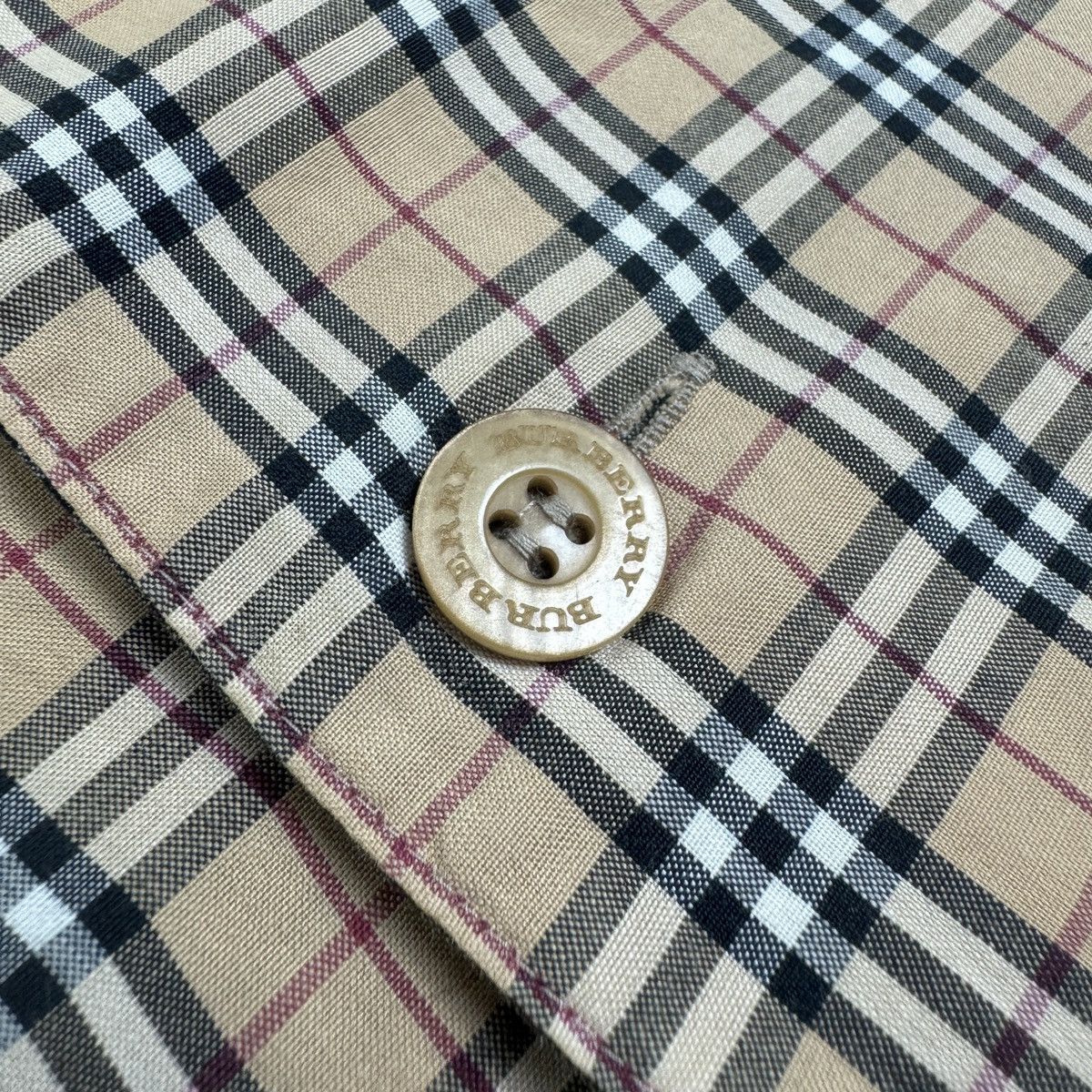 Burberry Vintage Burberry Nova Check Pyjamas Shirt Size US L / EU 52-54 / 3 - 5 Thumbnail