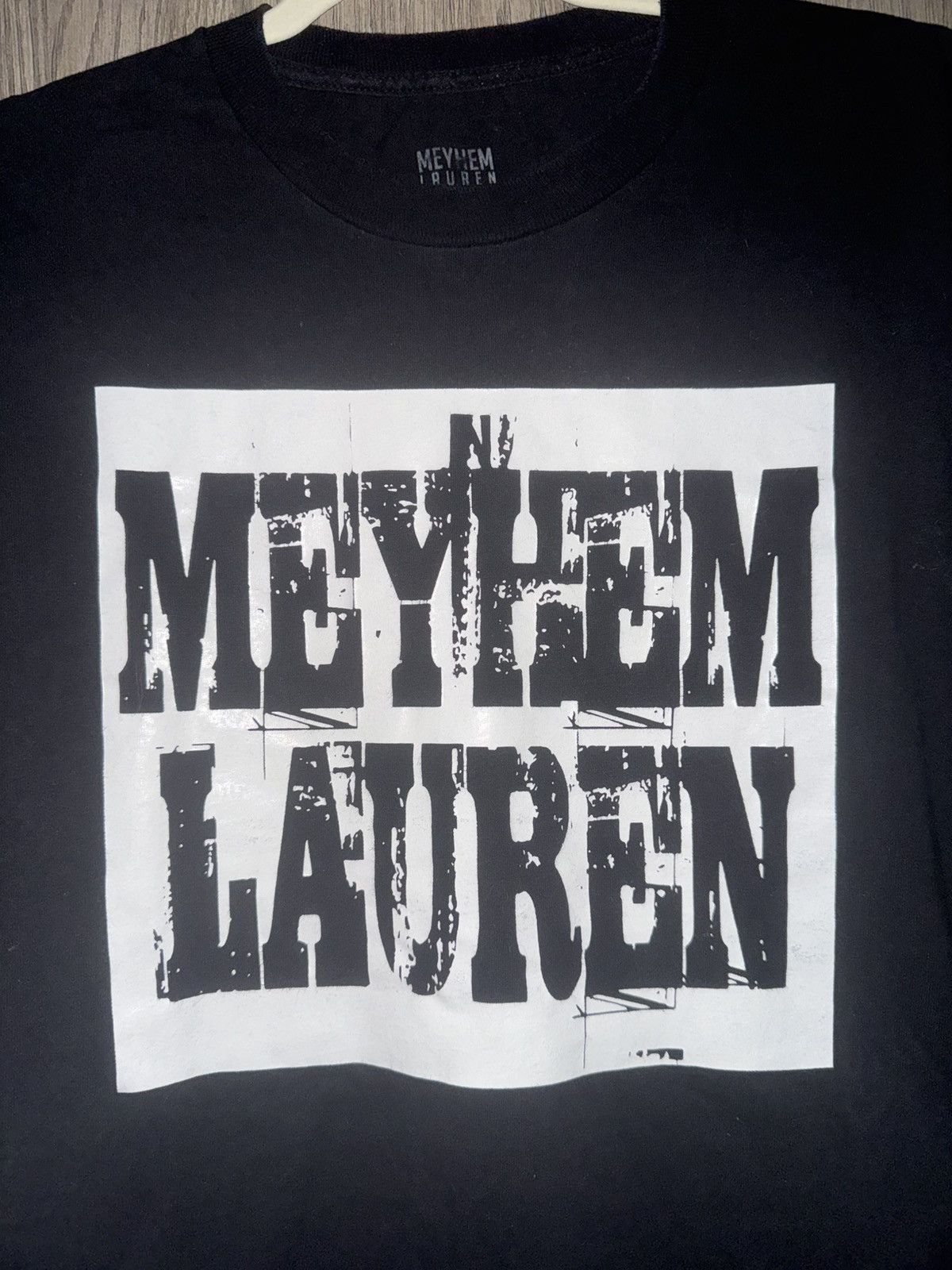 Rap Tees × Vintage Meyhem Lauren Tshirt Size US L / EU 52-54 / 3 - 2 Thumbnail