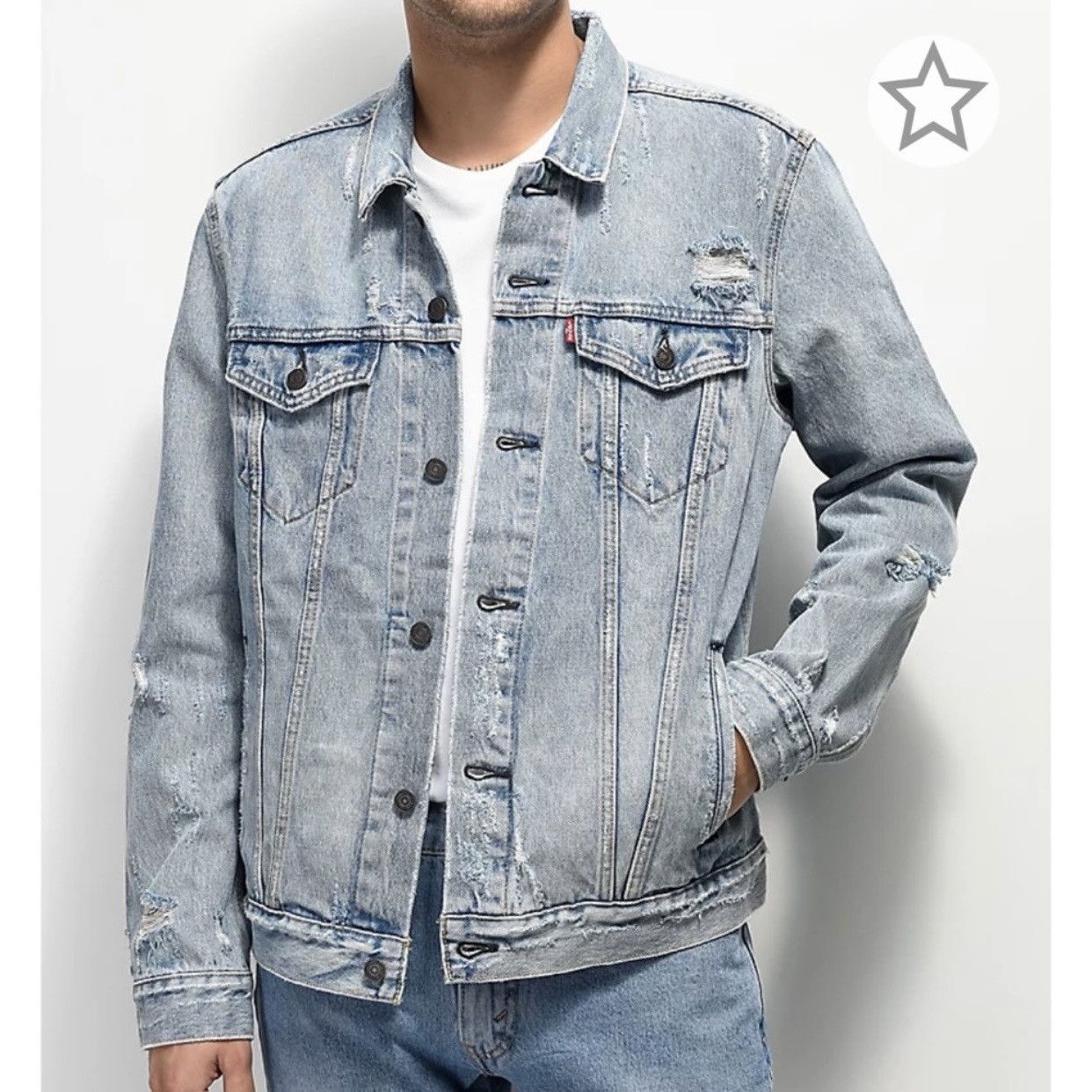 Levi's Levi’s Matson Denim Trucker Jacket Size US S / EU 44-46 / 1 - 7 Thumbnail