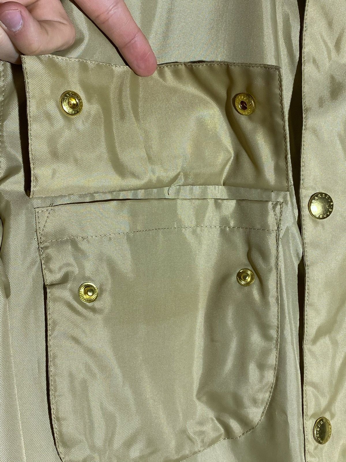 Barbour Barbour International A7 Bright Brass Gold Jacket Size US L / EU 52-54 / 3 - 10 Thumbnail