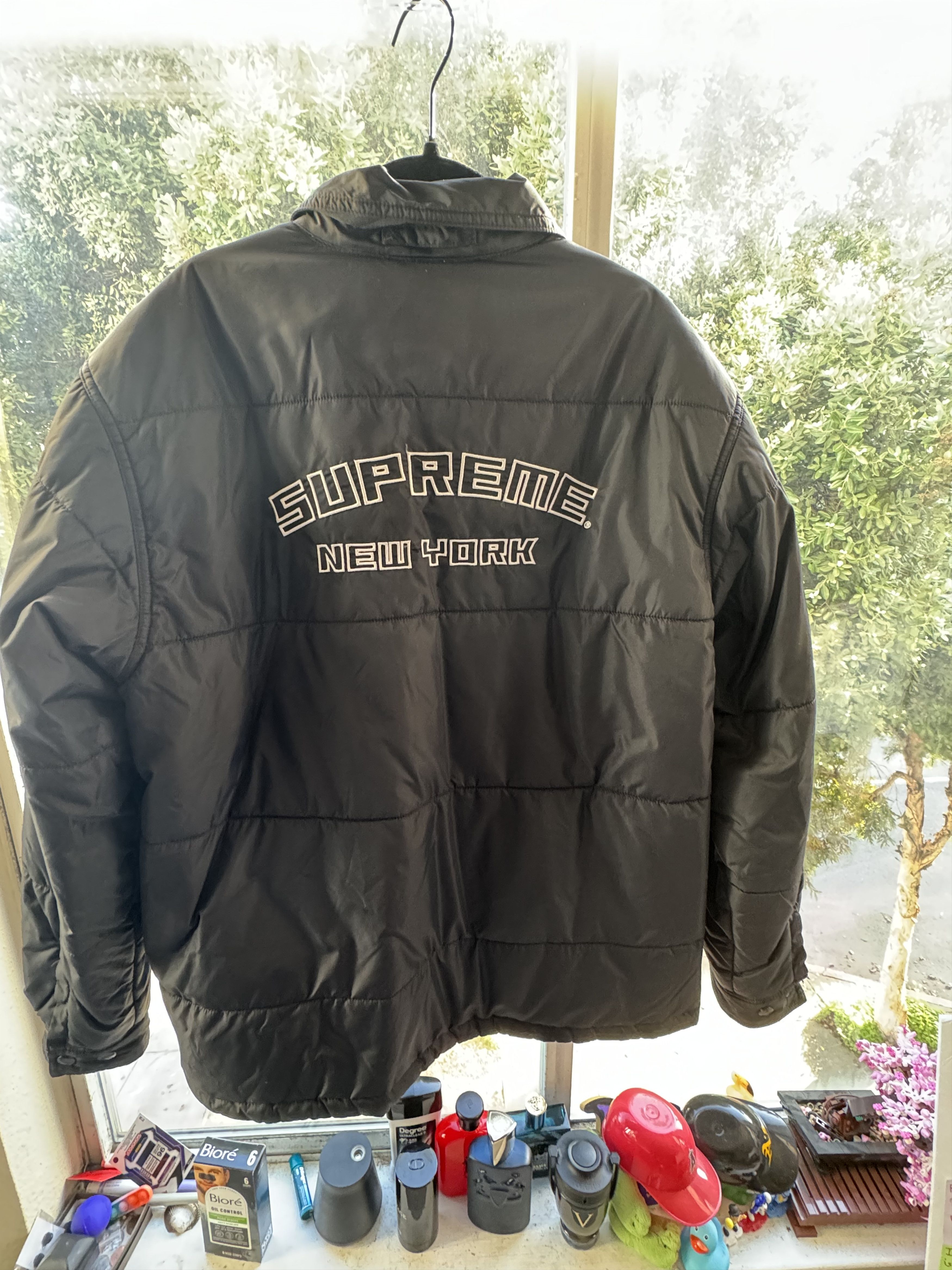 Supreme Supreme Reversible Puffy Work Jacket FW19 Size US M / EU 48-50 / 2 - 3 Thumbnail