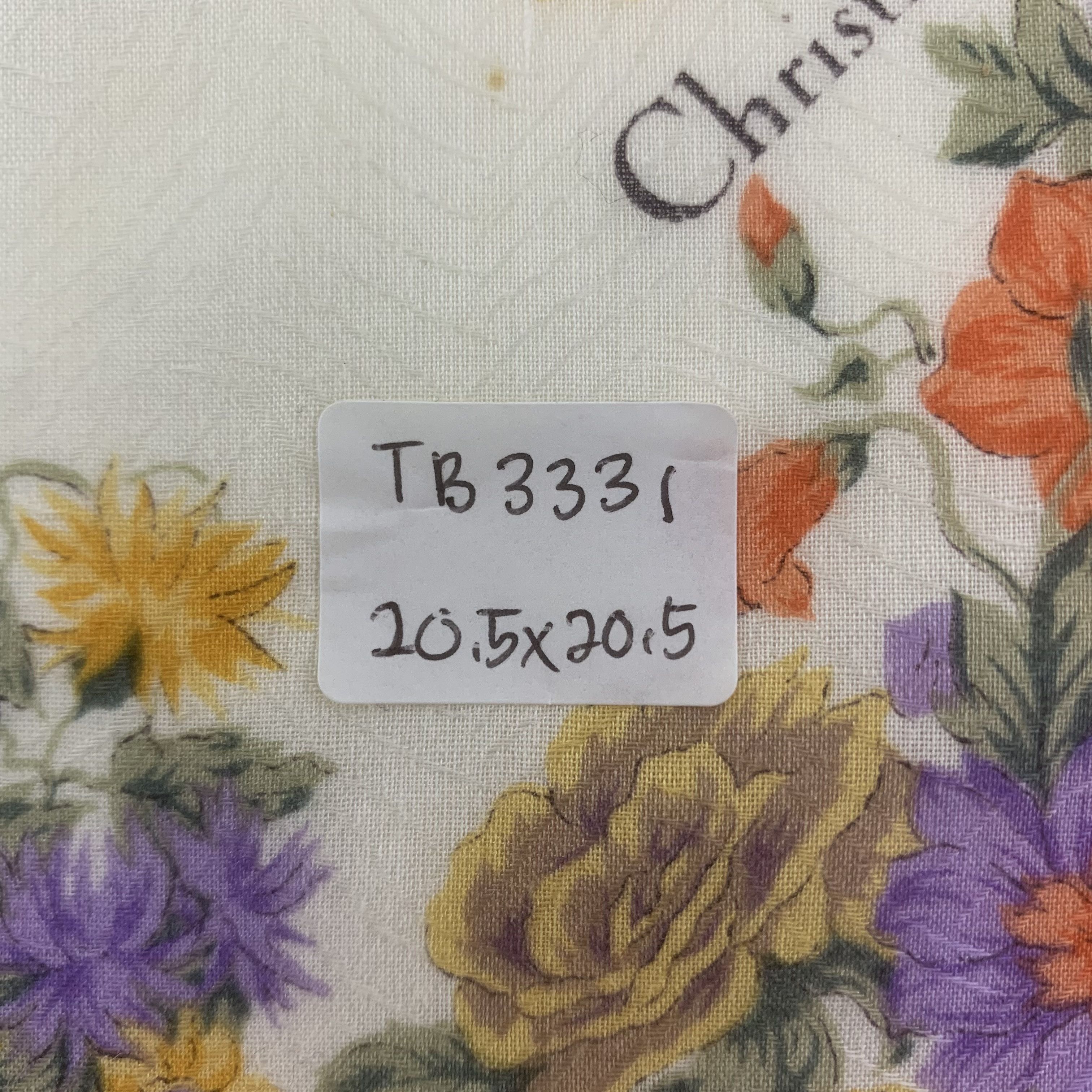 Christian Dior Monsieur Christian Dior Handkerchief Bandana Neckerchief TB3331 Size ONE SIZE - 6 Thumbnail