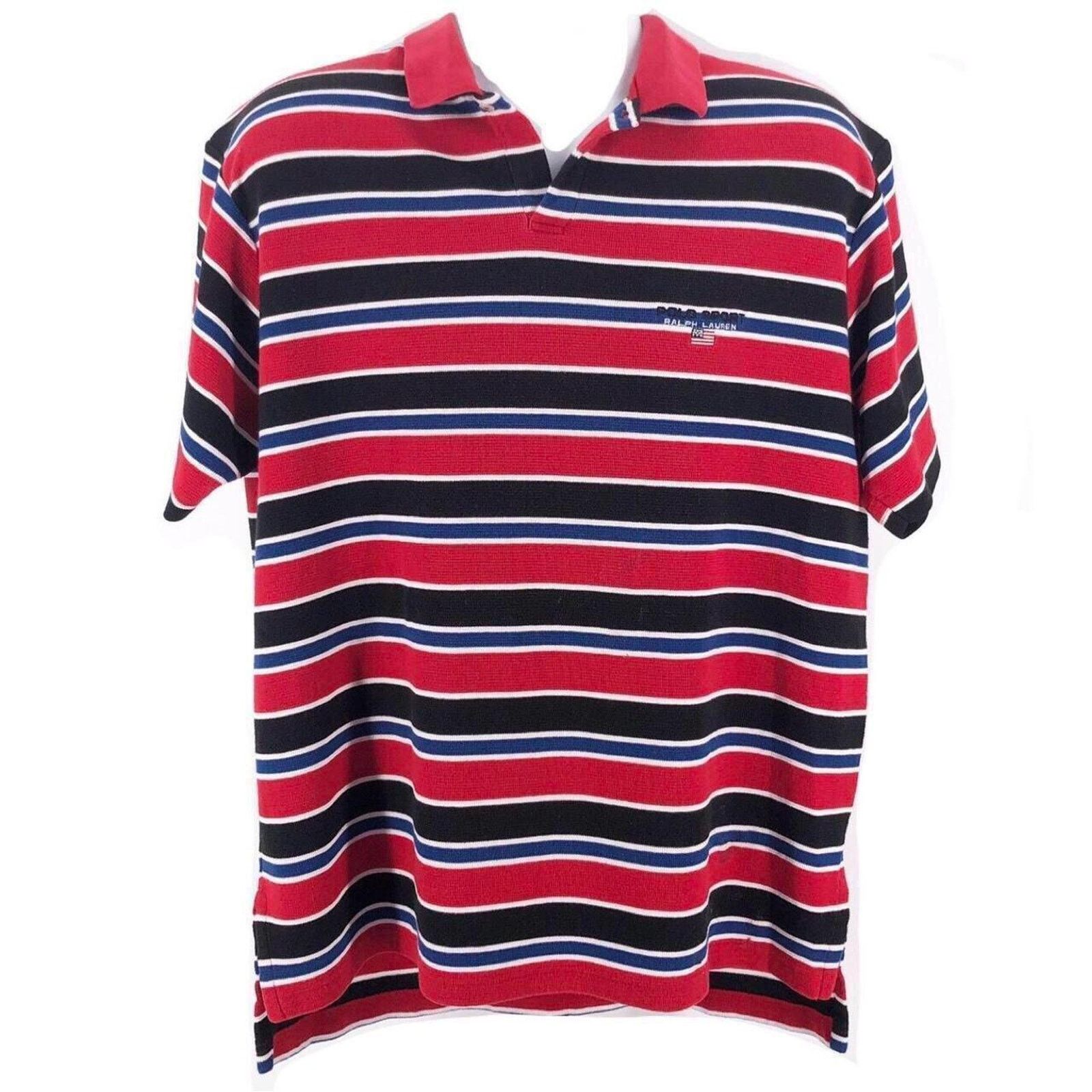 ポロ ラルフローレン FOX CANYON RAPIDS 長袖シャツ Lサイズ Ralph Lauren Vintage Ralph Lauren Polo Sport Fox Canyon