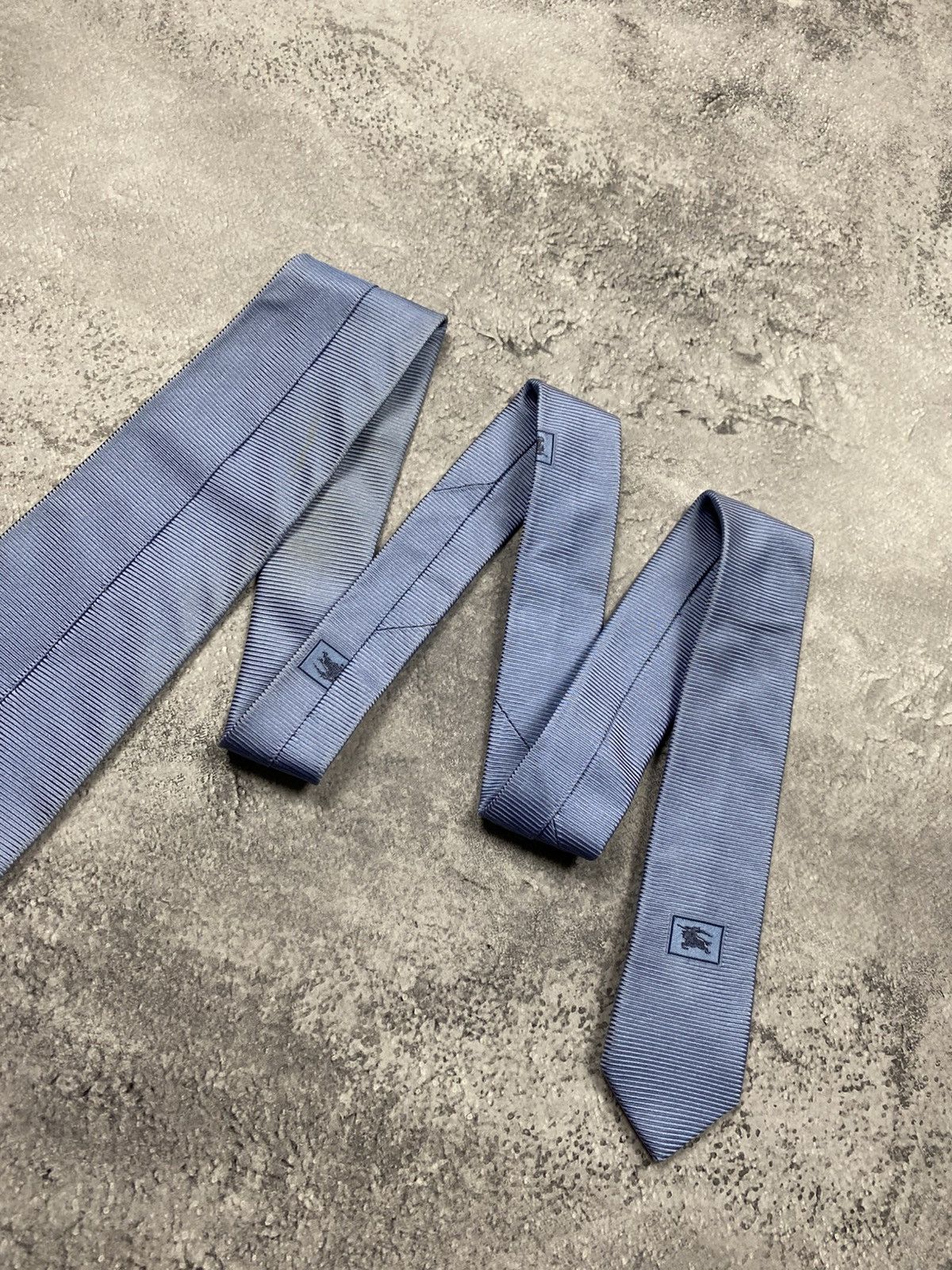 Burberry Burberry Tie Silk Vintage luxury Made in Italy Monogram Size ONE SIZE - 3 Thumbnail