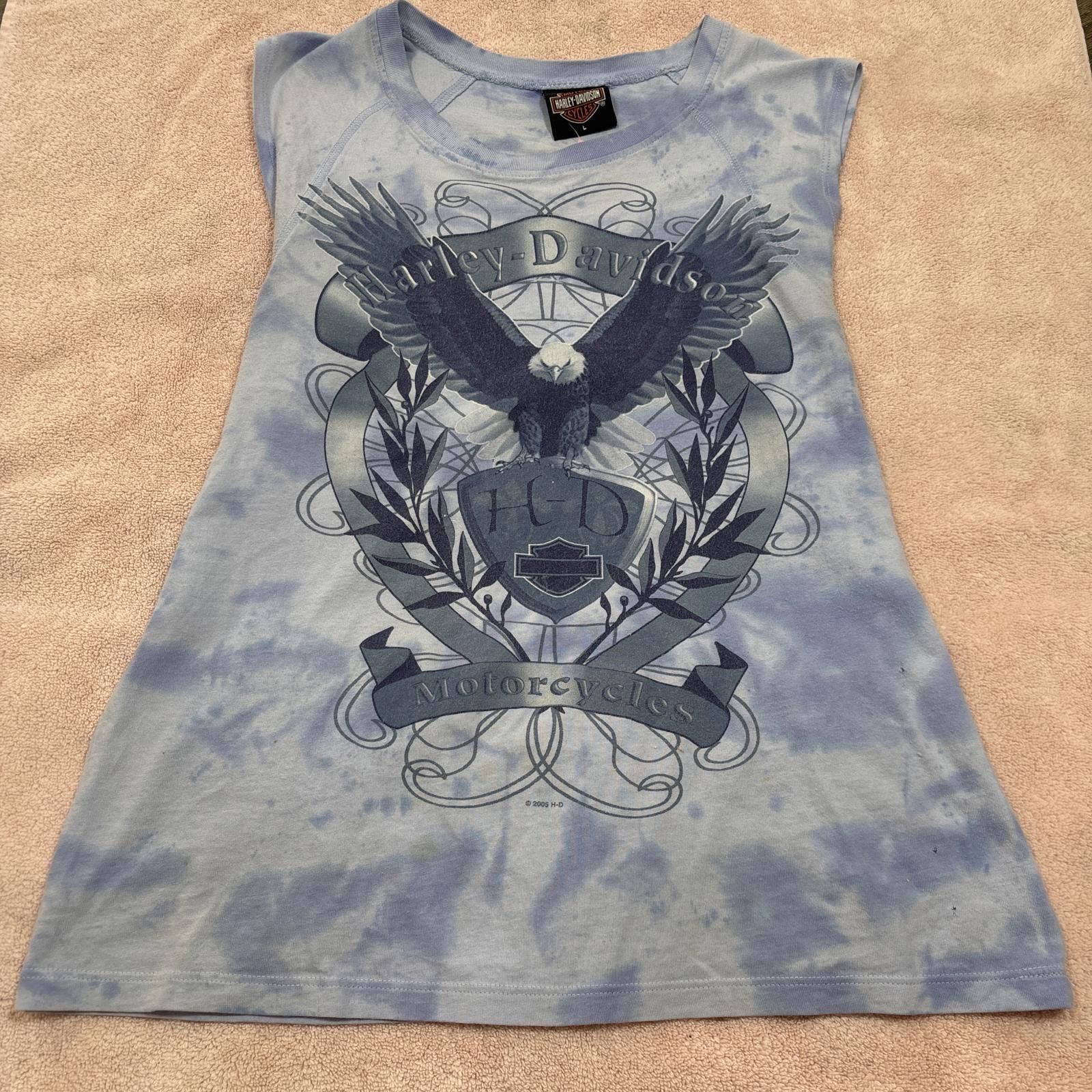 Harley Davidson vintage harley davidson tank top Size L / US 10 / IT 46 - 1 Thumbnail