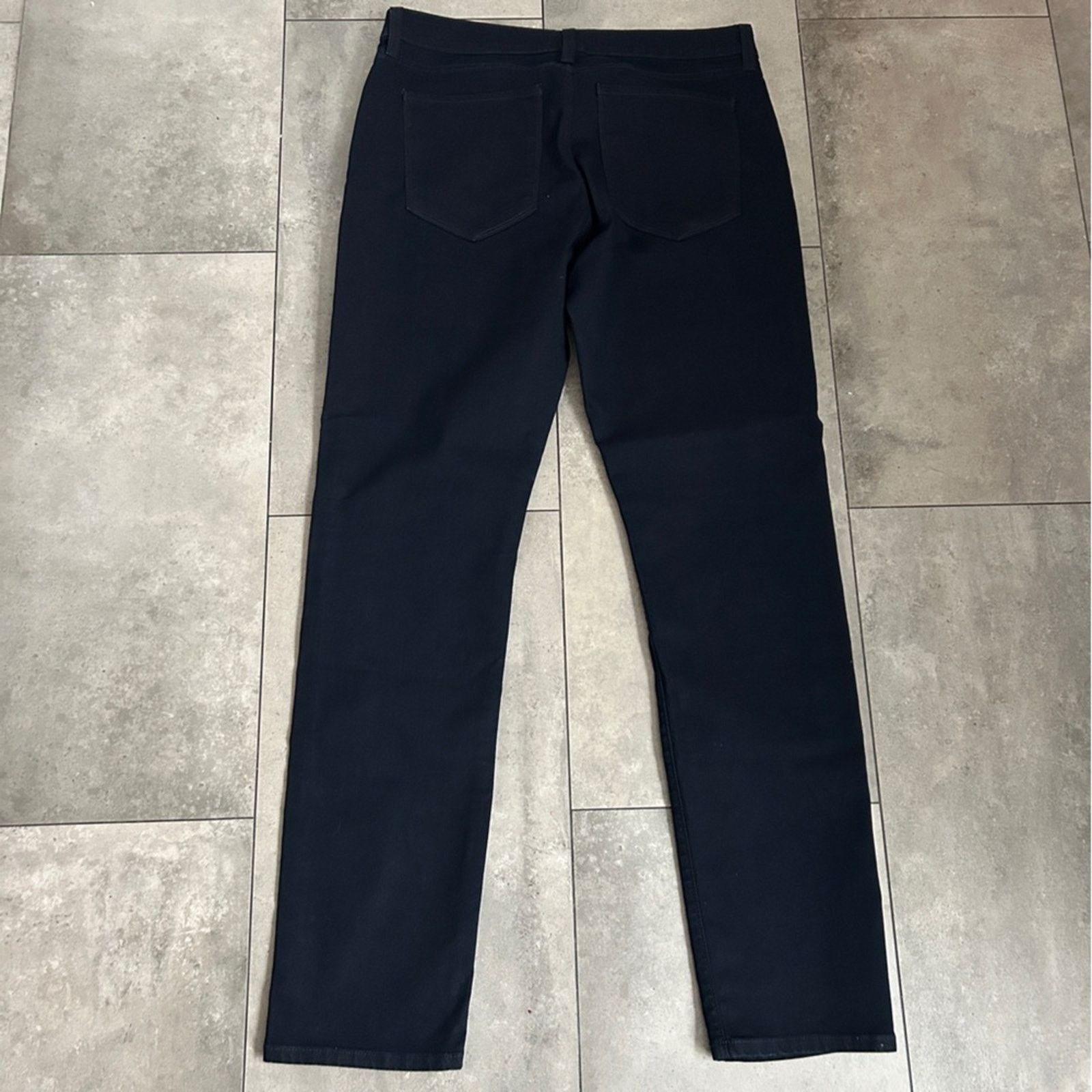 MONFRERE Monfrere dark blue japanese denim slim straight jeans 34 Size US 34 / EU 50 - 7 Thumbnail