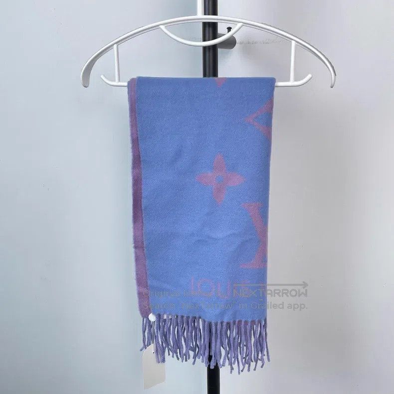Louis Vuitton Louis Vuitton Cashmere scarf Size ONE SIZE - 2 Thumbnail