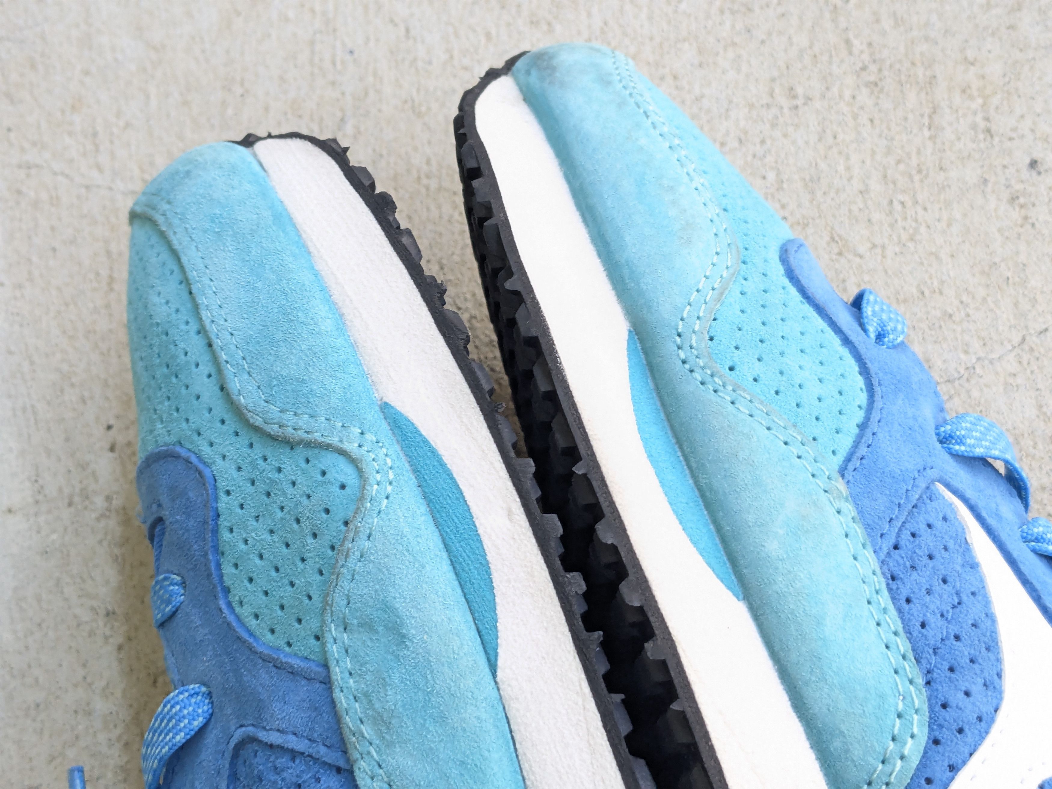 Saucony Saucony DXN Trainer Bermuda Pack 10.5 Blue Green Suede Size US 10.5 / EU 43-44 - 9 Thumbnail