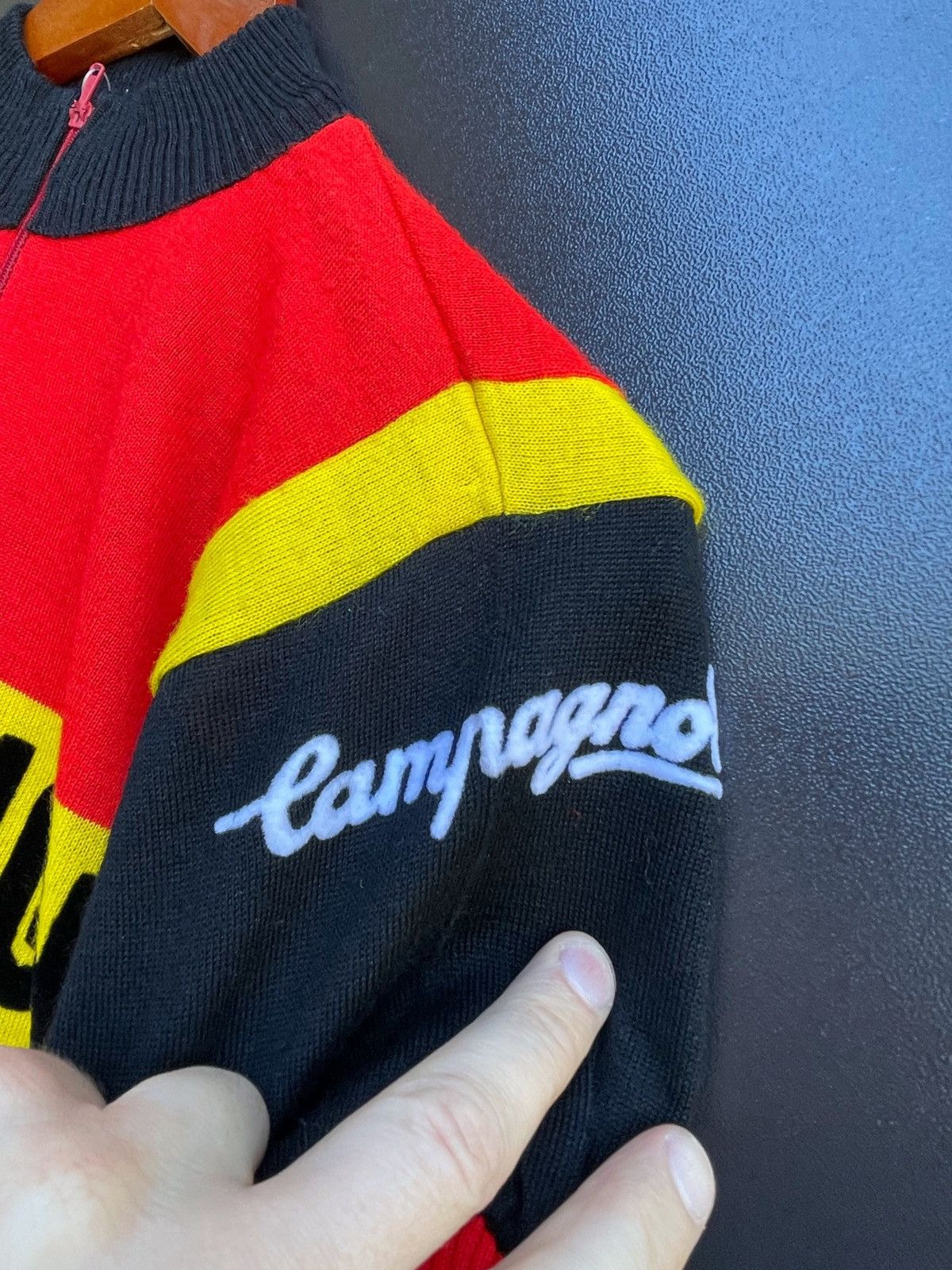 Rapha RALEIGH Campagnolo Wool Shirt Cycling Jersey MOA Sport Italy Size US S / EU 44-46 / 1 - 5 Thumbnail