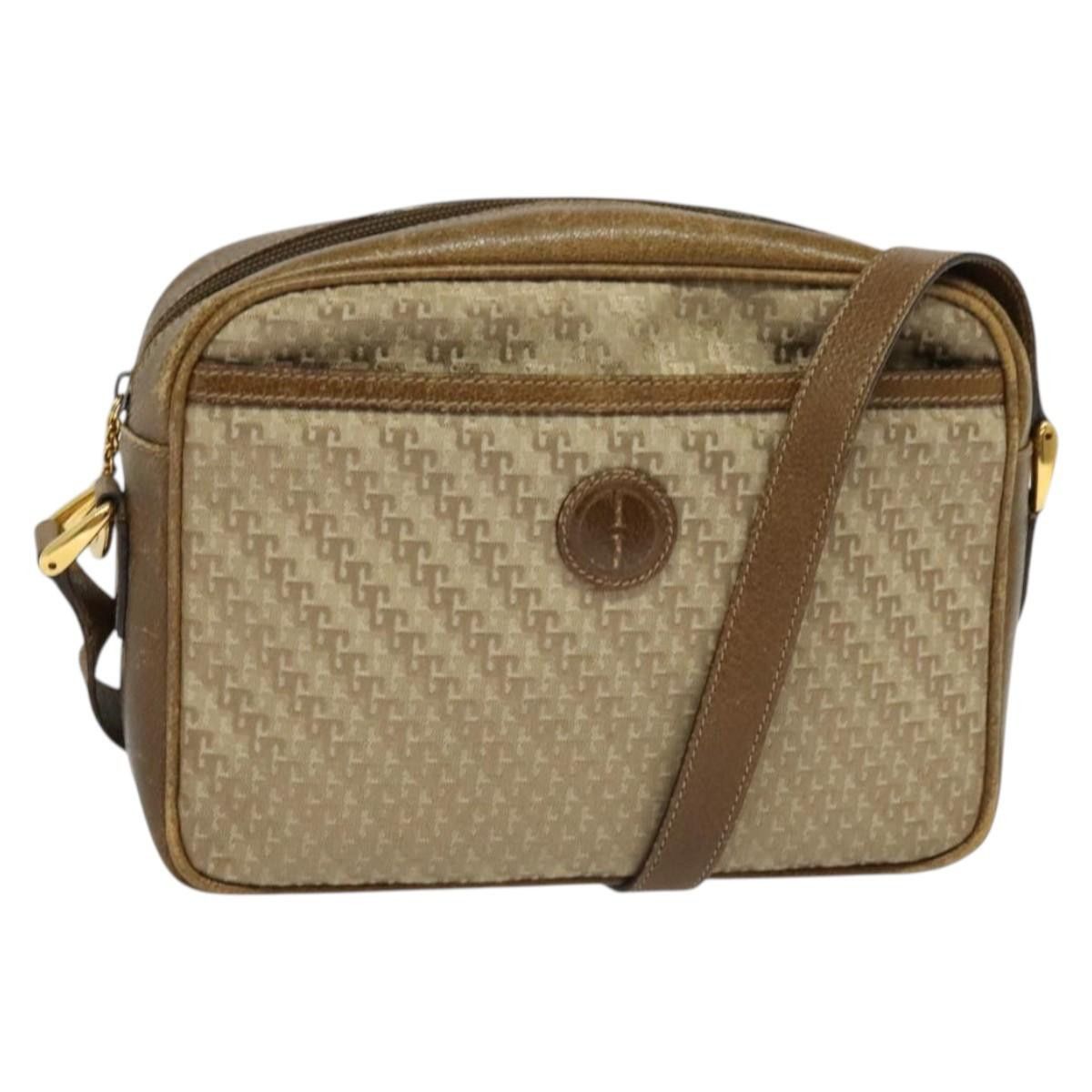 Gucci GUCCI Shoulder Bag Canvas Beige Gold 007 115 007 115 Size ONE SIZE - 1 Thumbnail