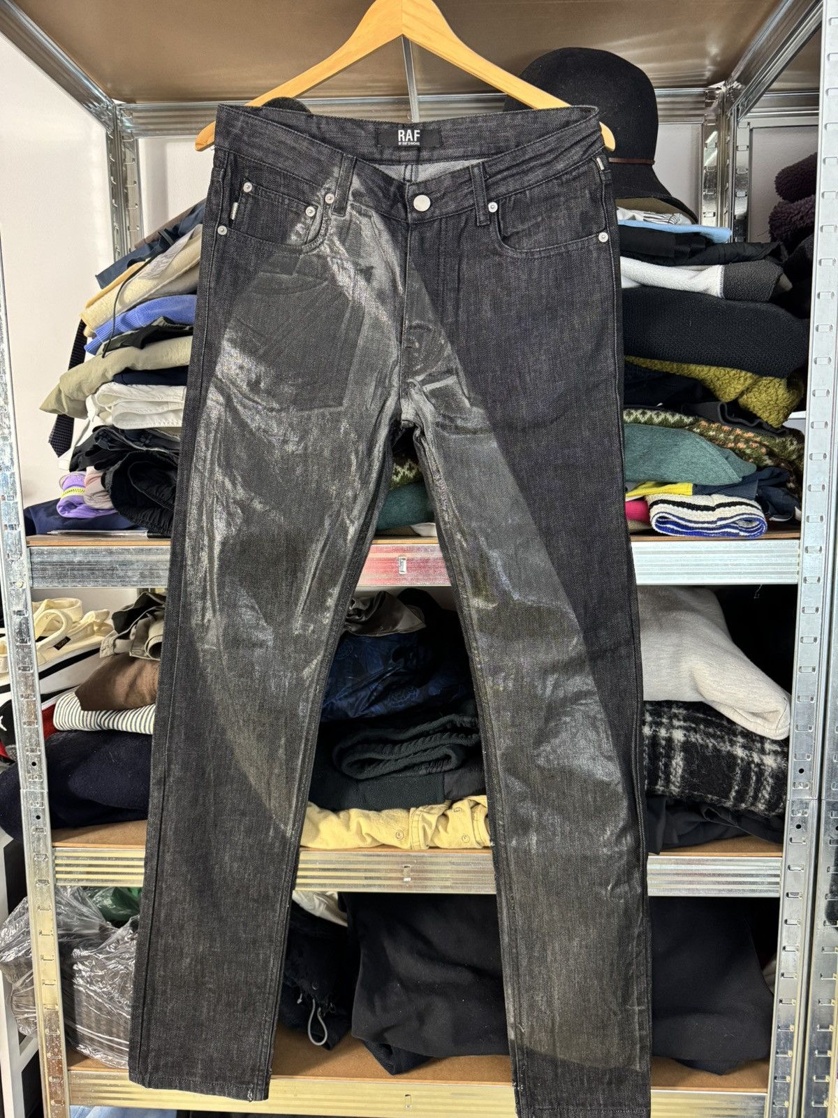 Raf Simons × Raf by Raf Simons Raf Simons Silver Bruise Waxed