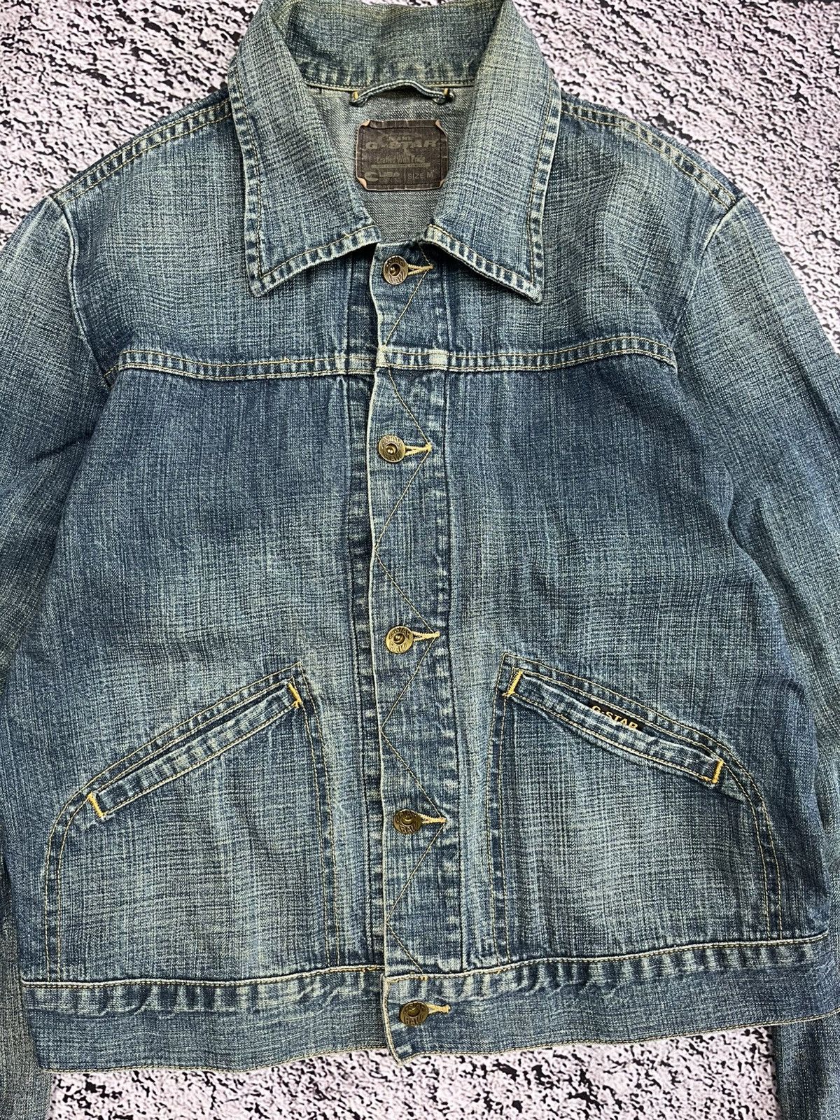 G-Star Vintage G Star Denim Denim Empty Tapered Art Jacket Size US M / EU 48-50 / 2 - 8 Thumbnail