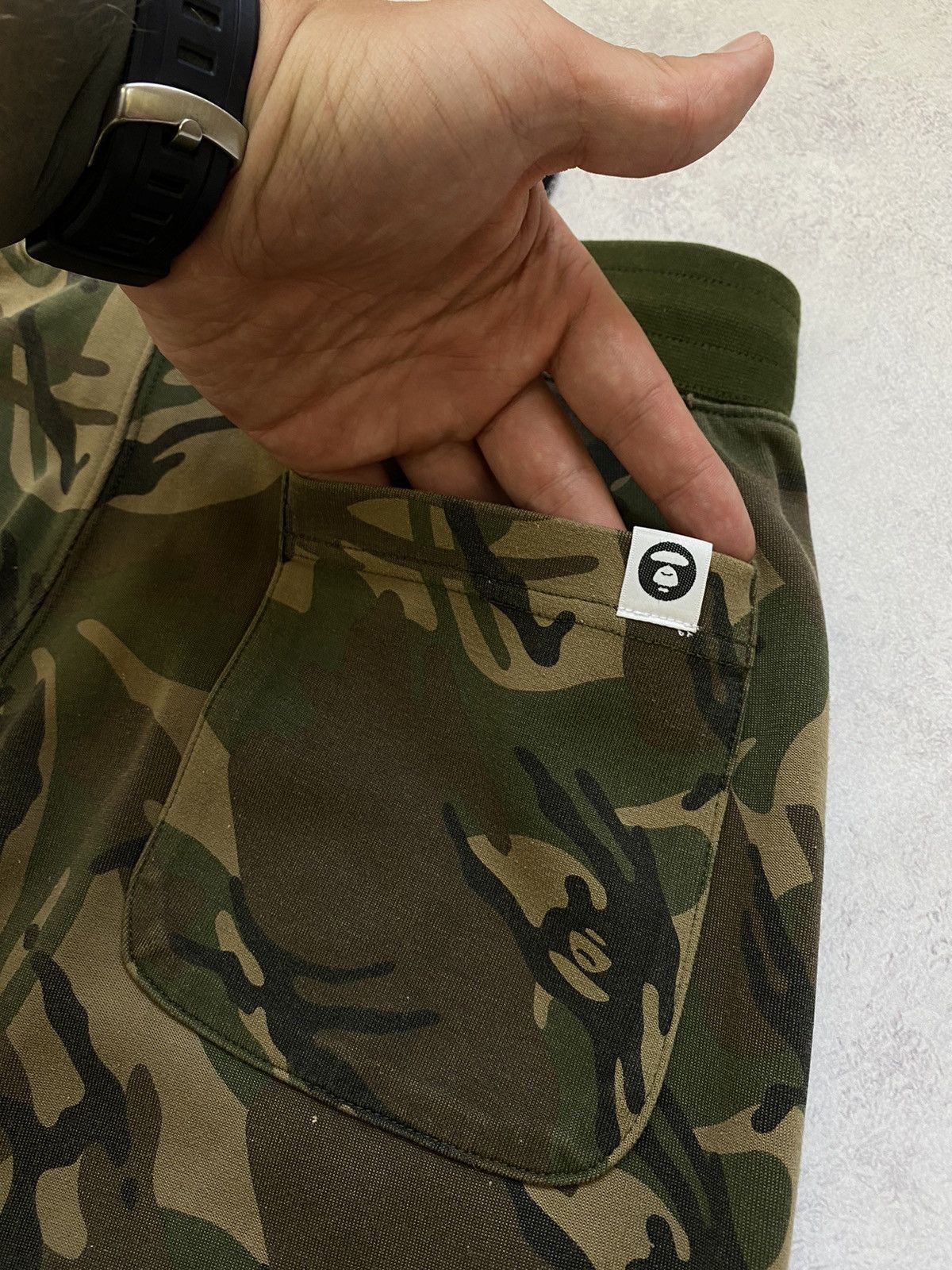 Aape Aape A Bathing Ape Mens Camo Joggers Size S Size US 28 / EU 44 - 11 Thumbnail