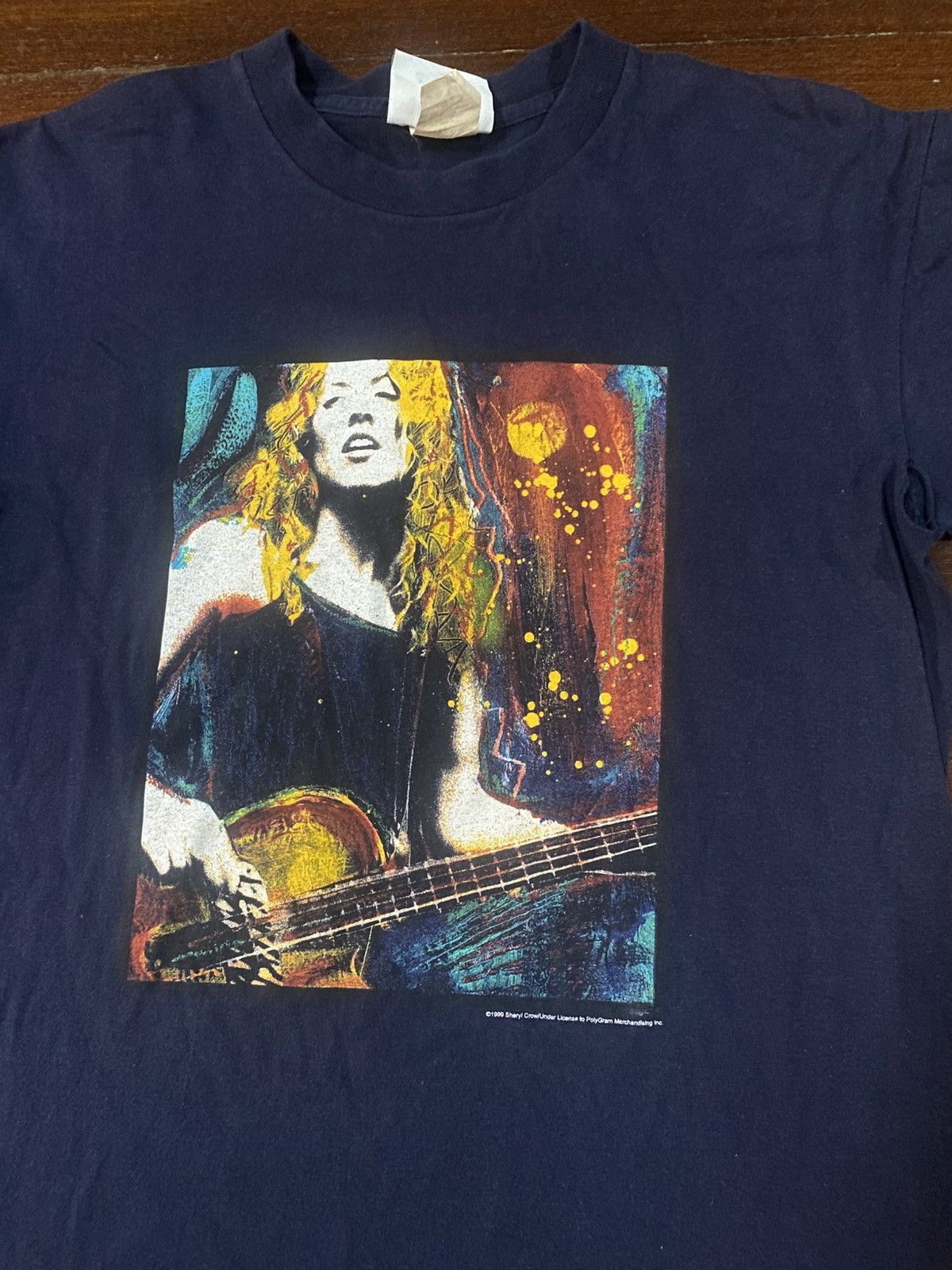 Vintage Vintage Sheryl Crow T-Shirt 1999 - Album Promo Graphic Tee Size US M / EU 48-50 / 2 - 3 Thumbnail