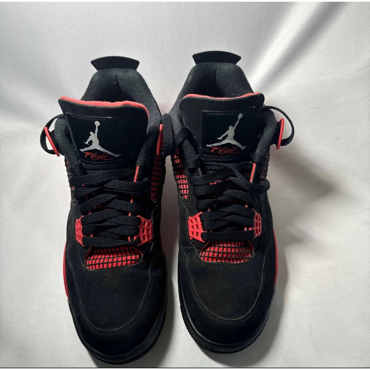 Jordan Brand × Nike Size 11 - Nike Air Jordan 4 Retro Red Thunder Men's Shoes Size US 11 / EU 44 - 4 Thumbnail