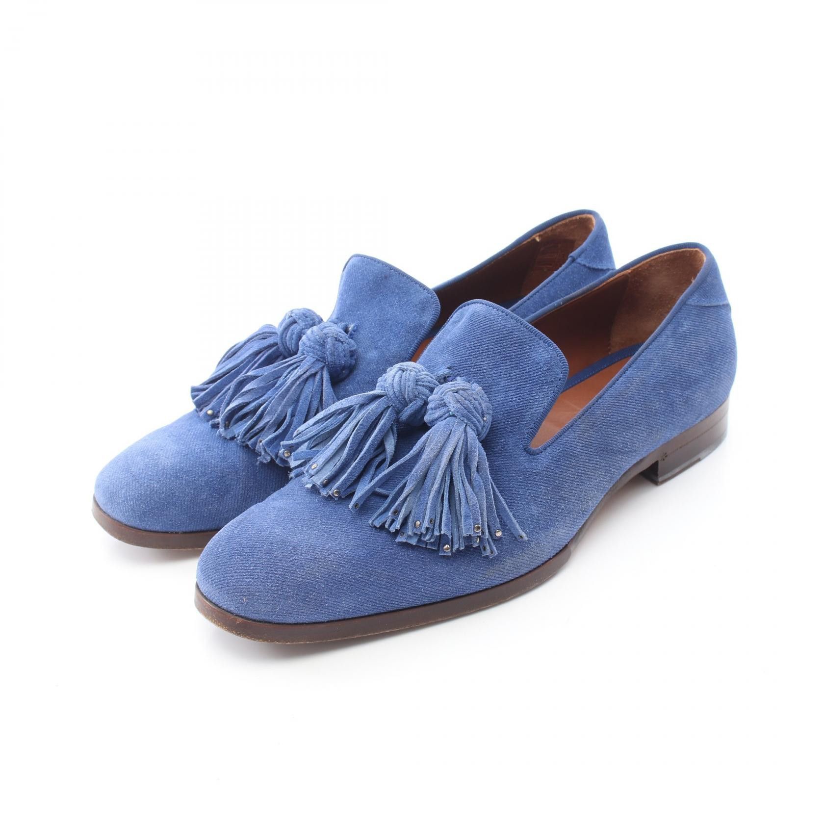 Jimmy Choo Jimmy Choo JIMMY CHOO Suede Loafers Leather Shoes DUTY FREE for USA Size ONE SIZE - 1 Thumbnail