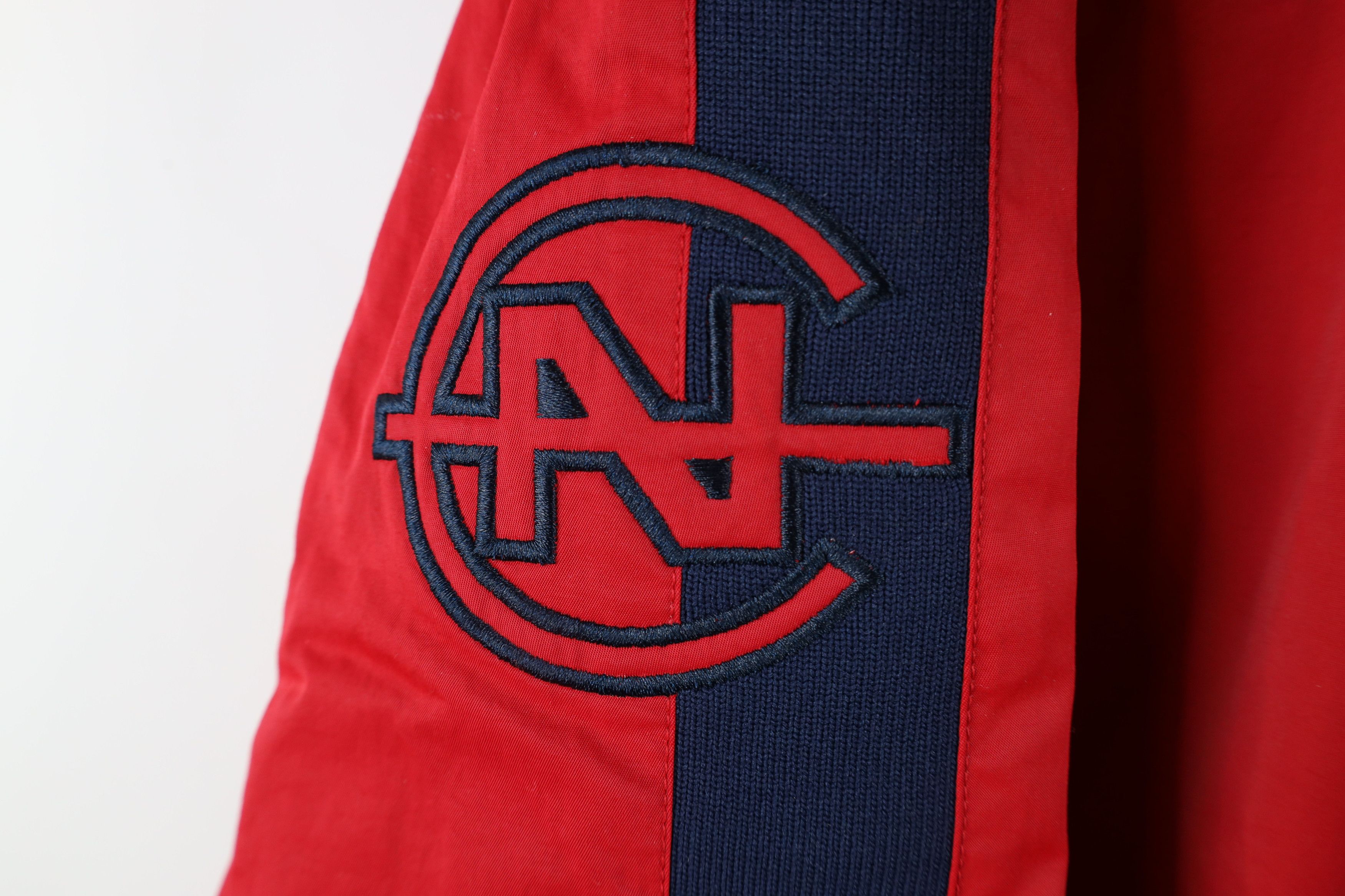 Nautica × Vintage Vintage 90s Nautica Competition Lined Hooded Full Zip Jacket Size US XL / EU 56 / 4 - 4 Thumbnail