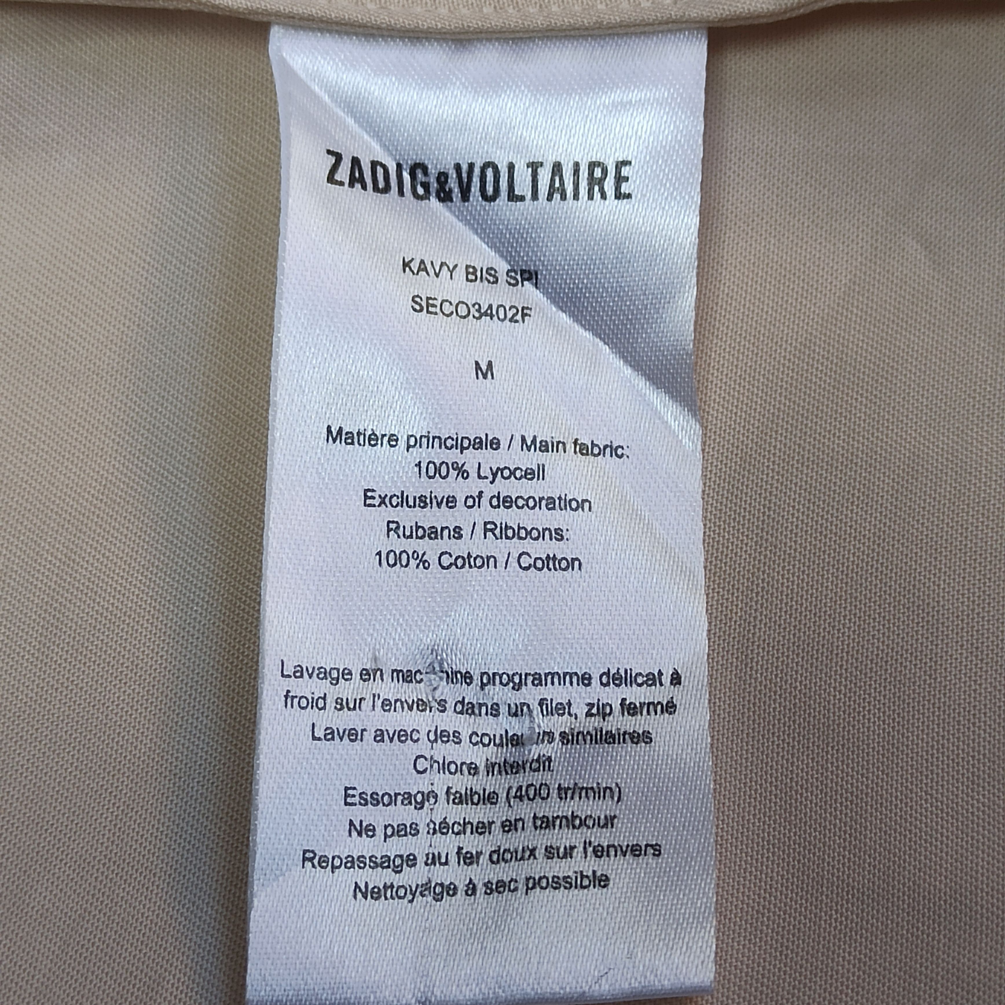 If Six Was Nine × Zadig & Voltaire Skulls jacket Zadig & Voltaire Size M / US 6-8 / IT 42-44 - 9 Thumbnail