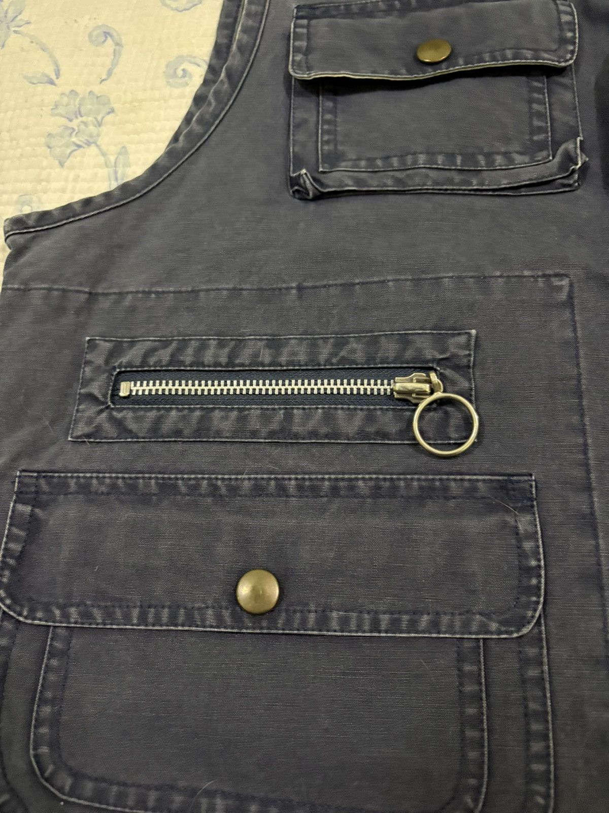 Chaps Chaps Ralph Lauren Multi Pocket Vest Size US L / EU 52-54 / 3 - 10 Thumbnail