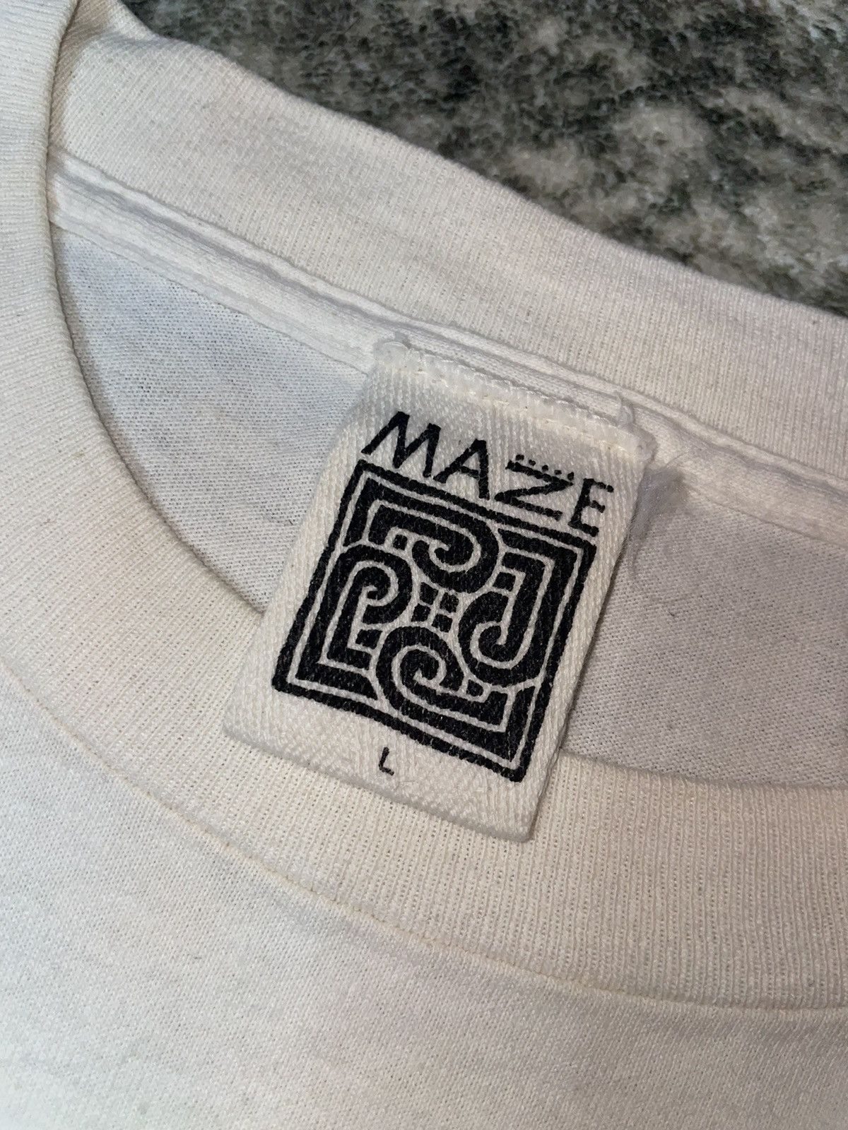 Vintage 1994 Maze T-shirt Size US L / EU 52-54 / 3 - 2 Thumbnail