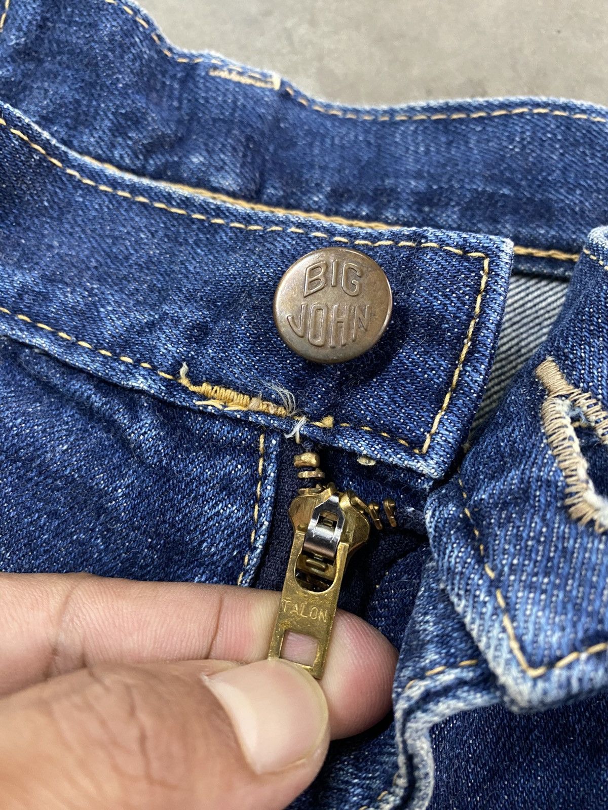 Big John × Vintage Flare Jeans Vintage Big John Made in Usa @237 Size US 30 / EU 46 - 7 Thumbnail