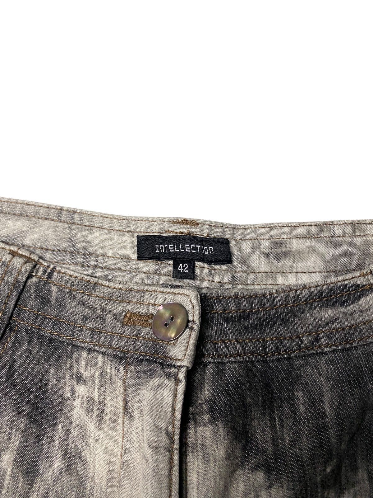 If Six Was Nine 2000's Intellection Seawash Flared Jeans Size US 27 - 5 Thumbnail