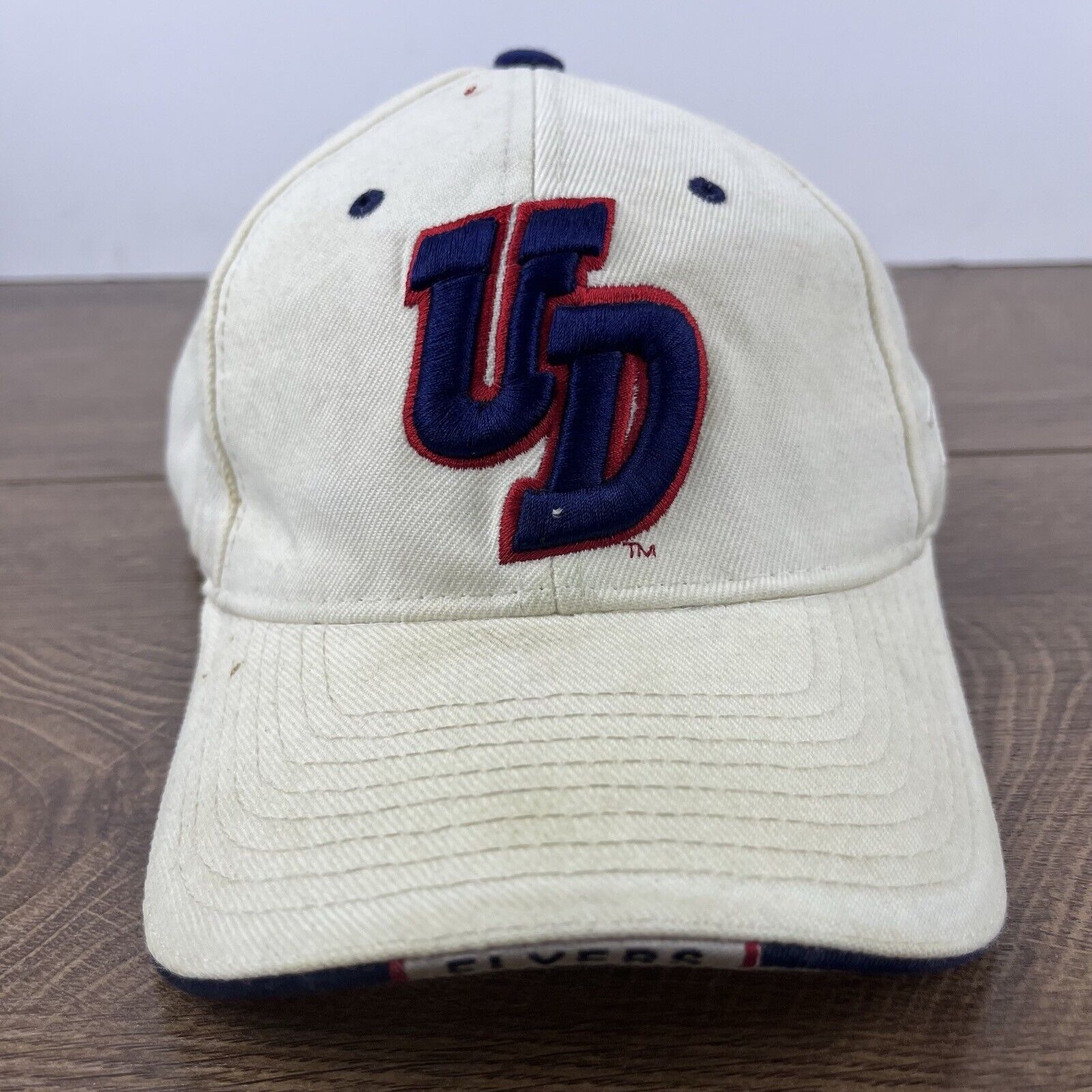Other Dayton Flyers Hat White Cap UD Flyers Hat Adjustable Hat Whi Size ONE SIZE - 6 Thumbnail