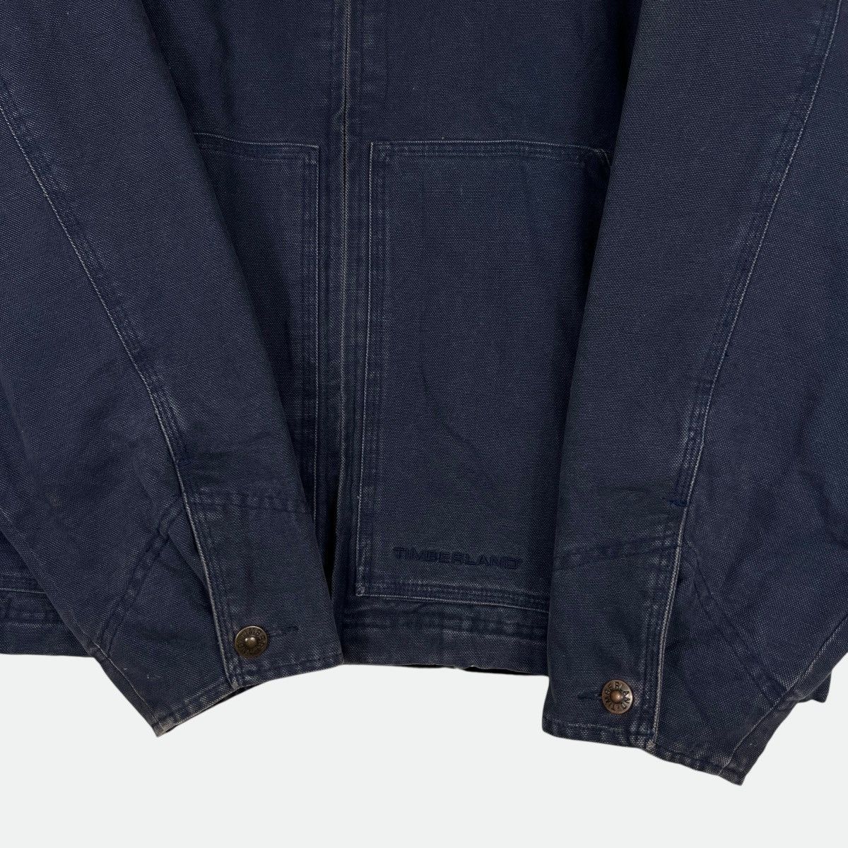 Timberland Fall 2001 Timberland Detroit Jacket Leather Colar Size US L / EU 52-54 / 3 - 9 Thumbnail
