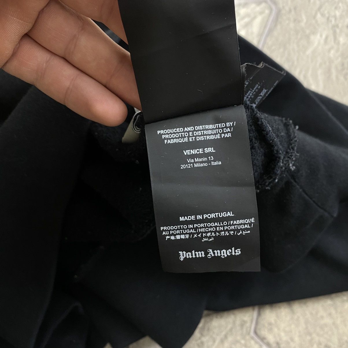 Palm Angels Palm Angels Big Logo Hoodie size L Size US L / EU 52-54 / 3 - 10 Thumbnail