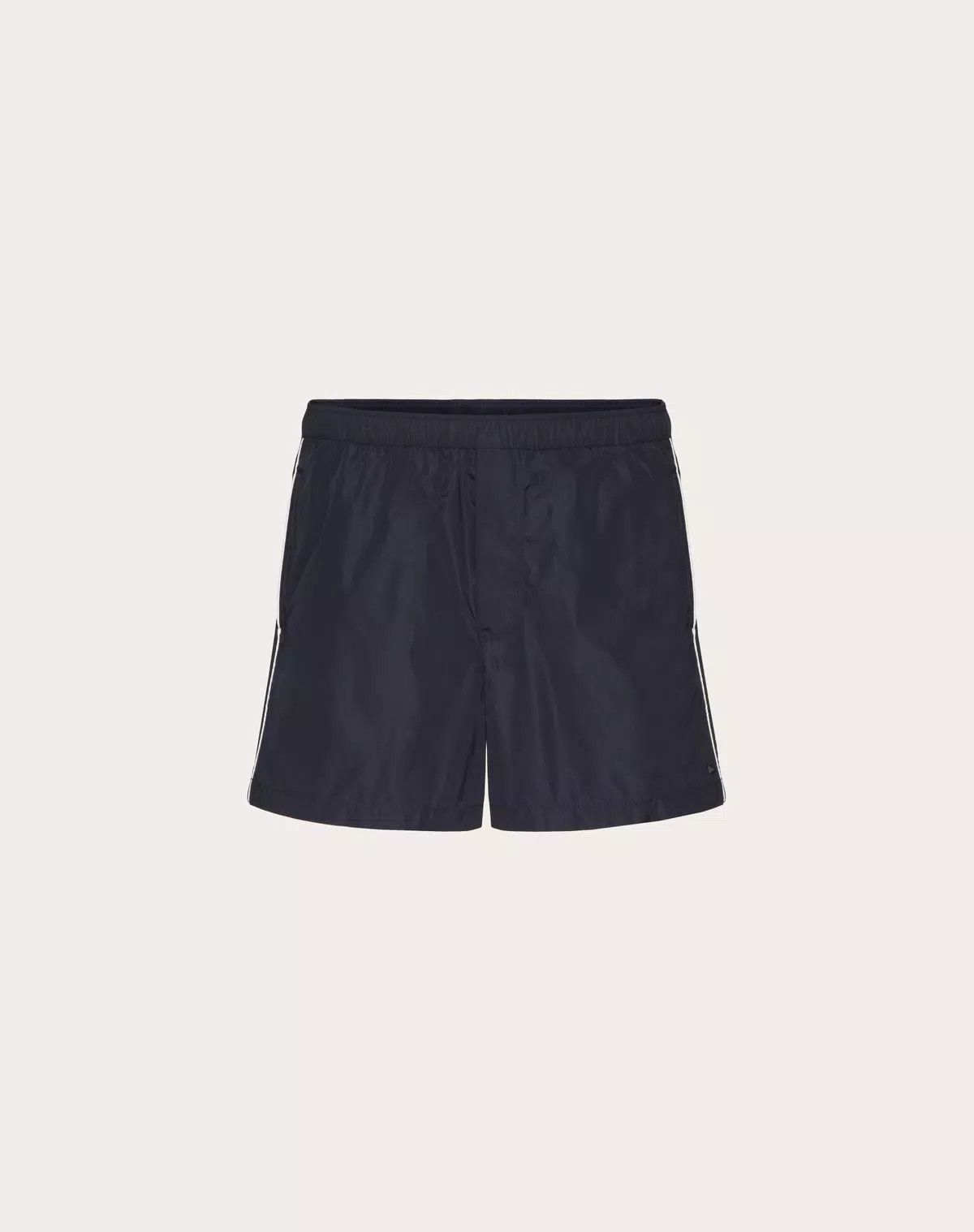 oc11z0725 Nylon Swimsuit With Stud in Navy Blue