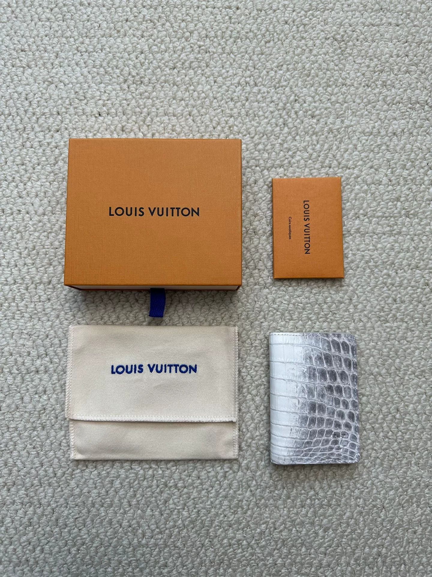 Louis Vuitton LV VIP Limited Sahara Himalaya Crocodile Card Holder Size ONE SIZE - 1 Thumbnail