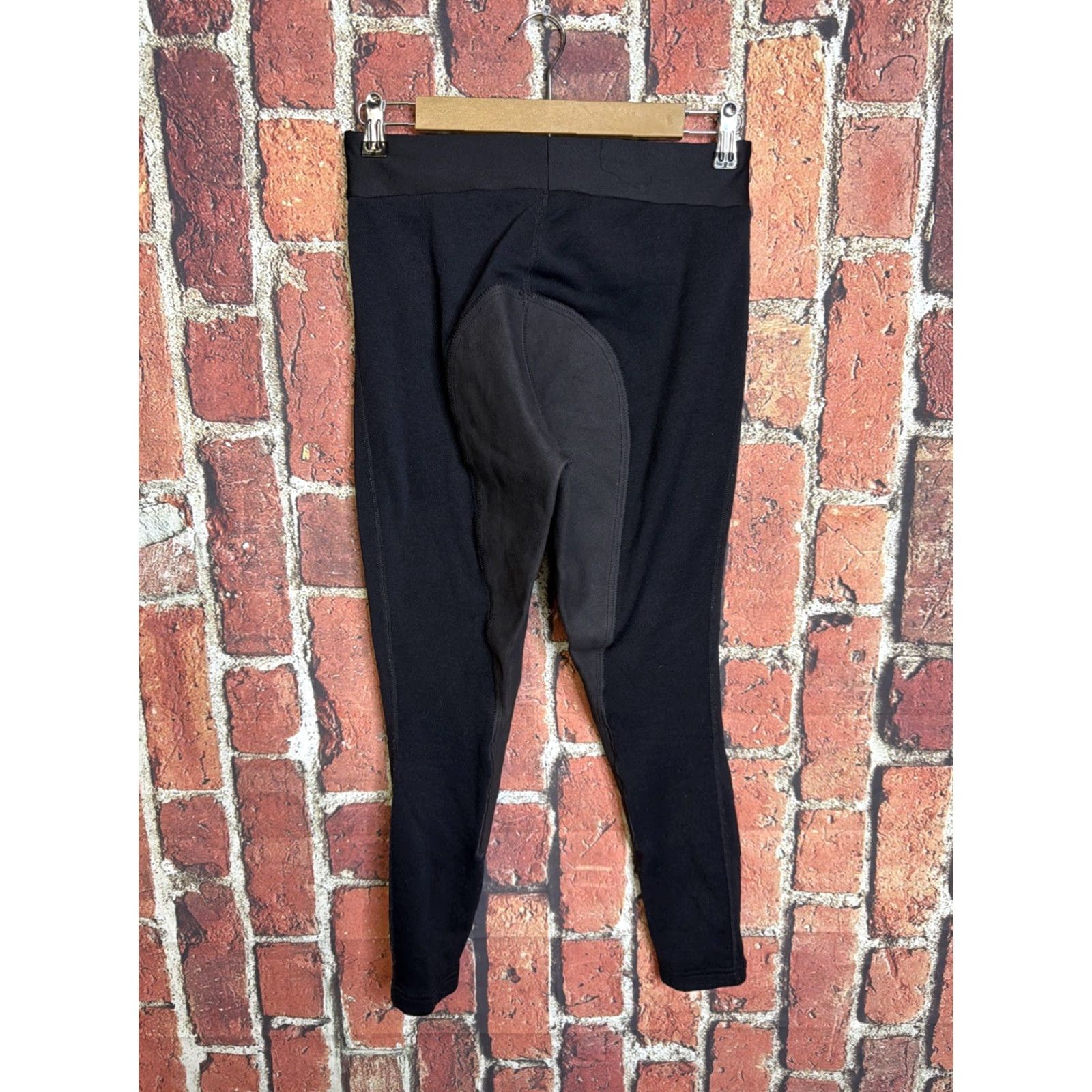 Ariat Ariat Womens Black Fleece Lined Riding Pants Cropped Size M Regular Size 32" / US 10 / IT 46 - 3 Thumbnail