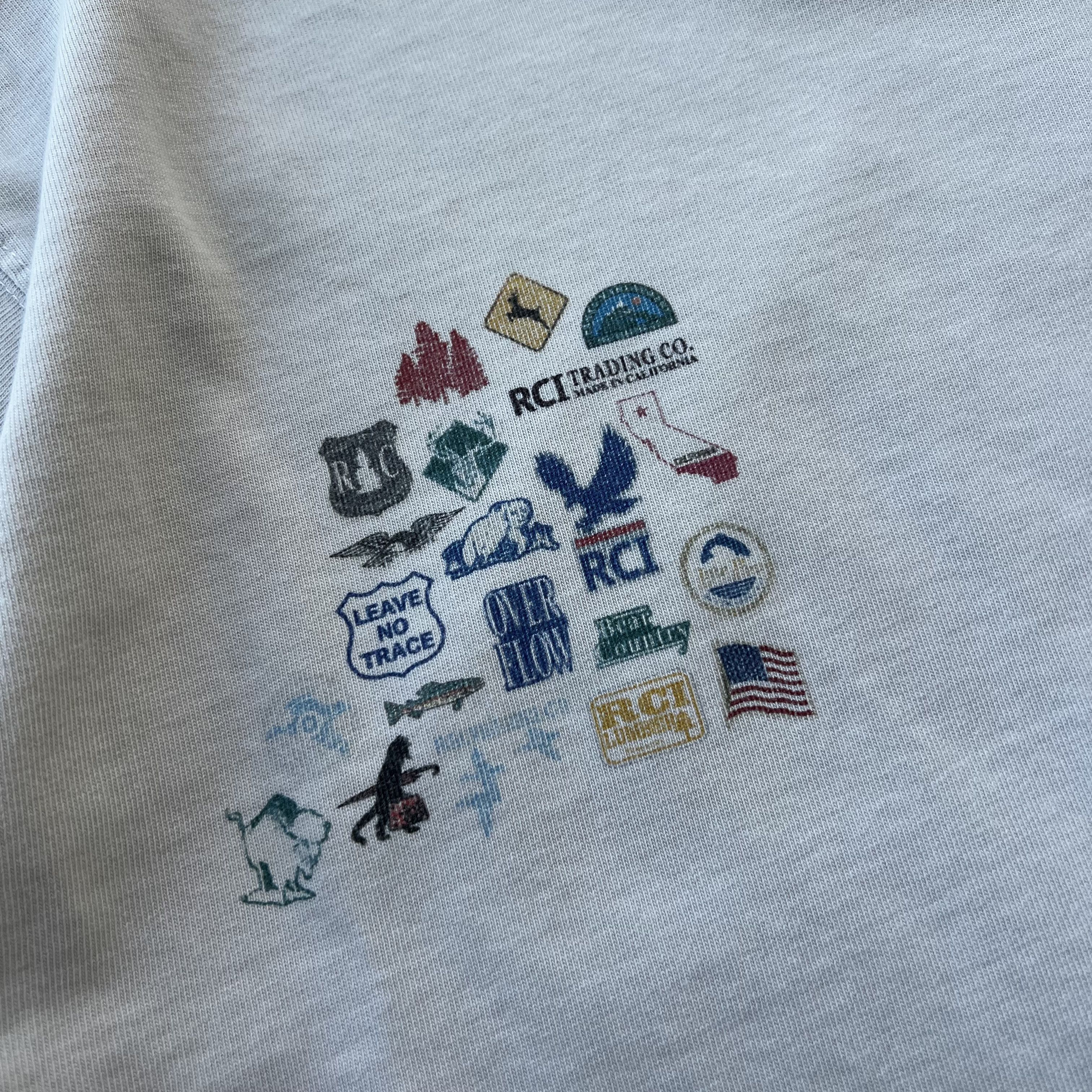 Reese Cooper Tee River Runs Through Size US M / EU 48-50 / 2 - 2 Thumbnail