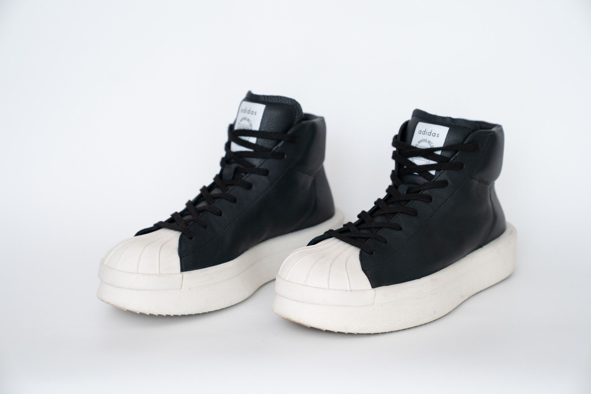Adidas × Rick Owens Rick Owens x adidas Mastodon Pro Model Black White US9 27cm Size US 9 / EU 42 - 2 Thumbnail