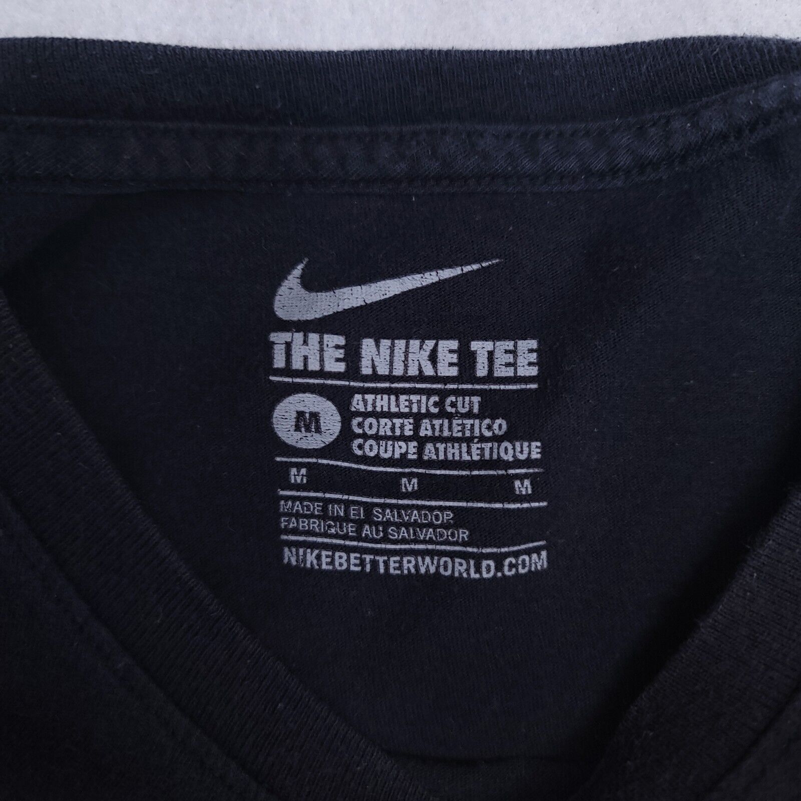 Nike The Nike Tee Just Do It Graphic Shirt Mens Size M Black Red Size US M / EU 48-50 / 2 - 3 Thumbnail