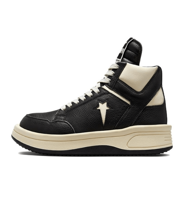 Converse TURBOWPN Mid x Rick Owens Drkshdw Black
